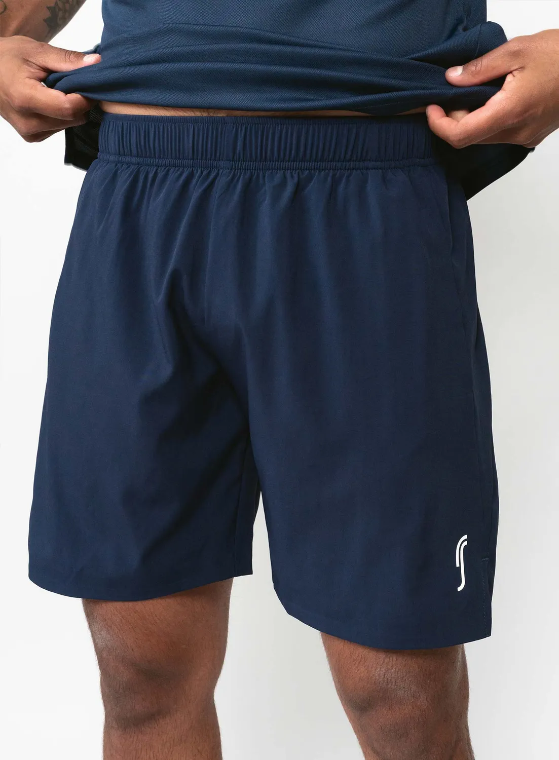 Robin Soderling Performance Shorts Herren 3er-Pack Navy Weiß Schwarz