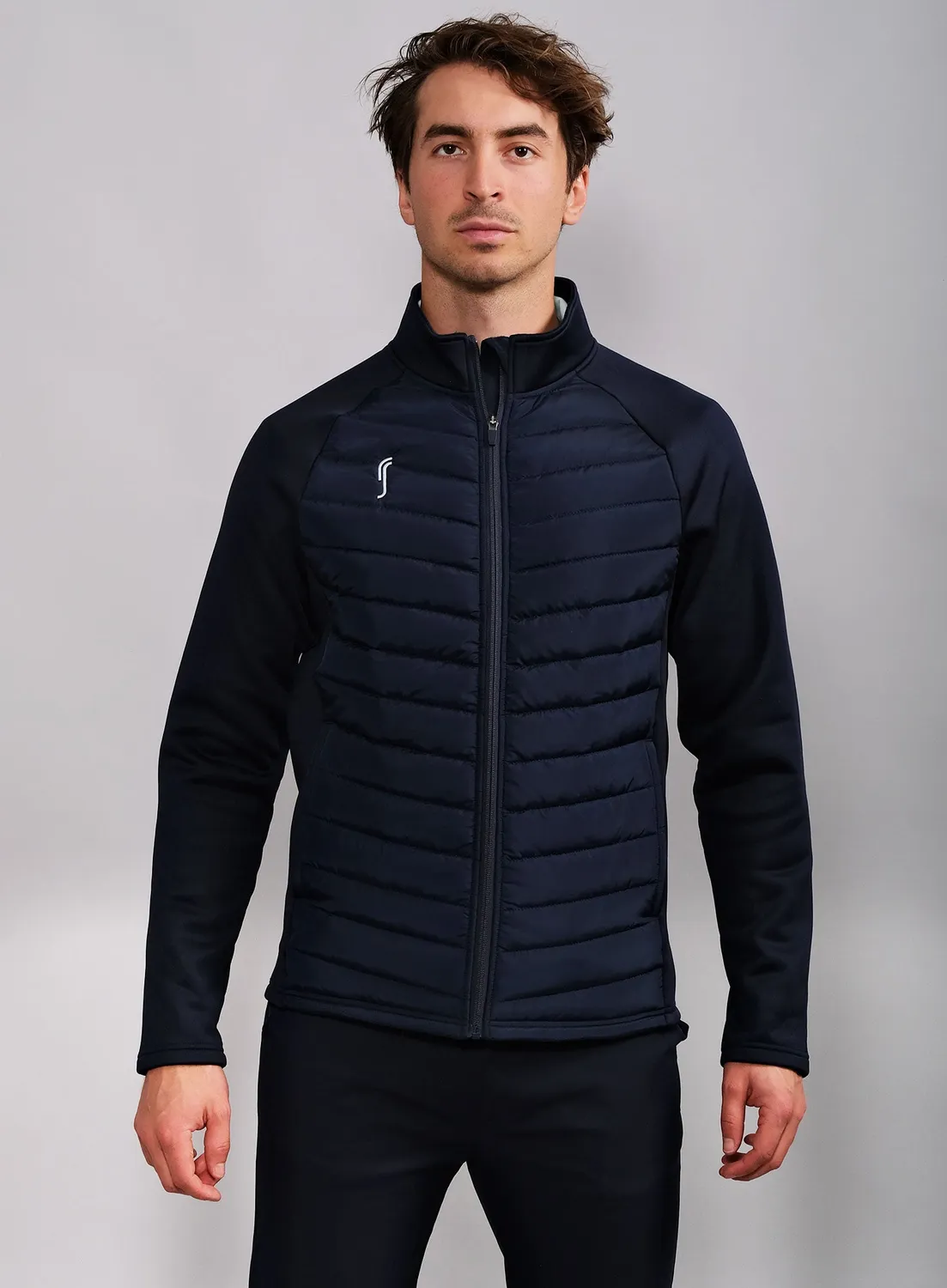 Robin Soderling National Team Padded Herren Hybrid-Steppjacke
