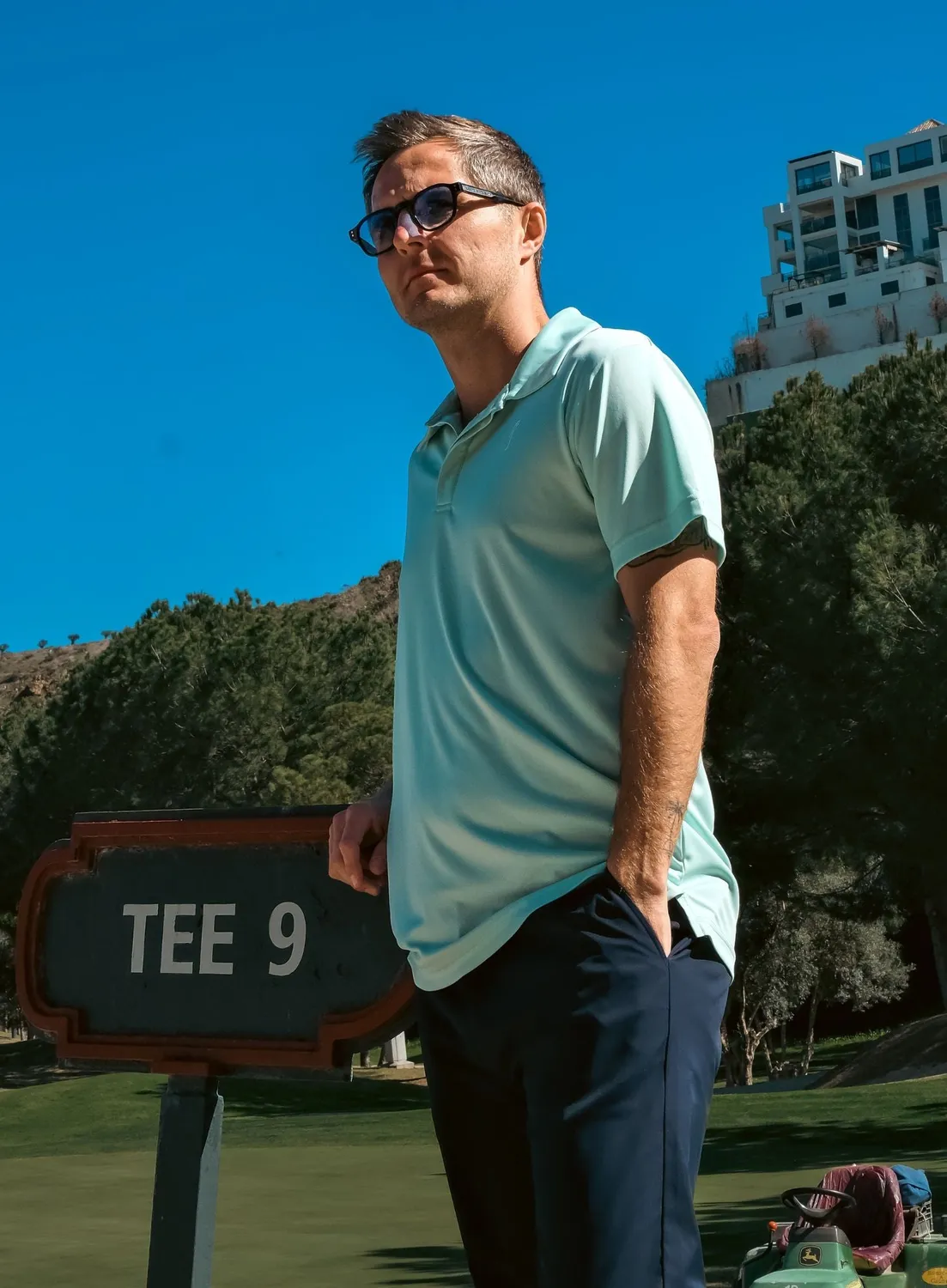 Robin Soderling National Team Polo Herren Poloshirt Kühlend
