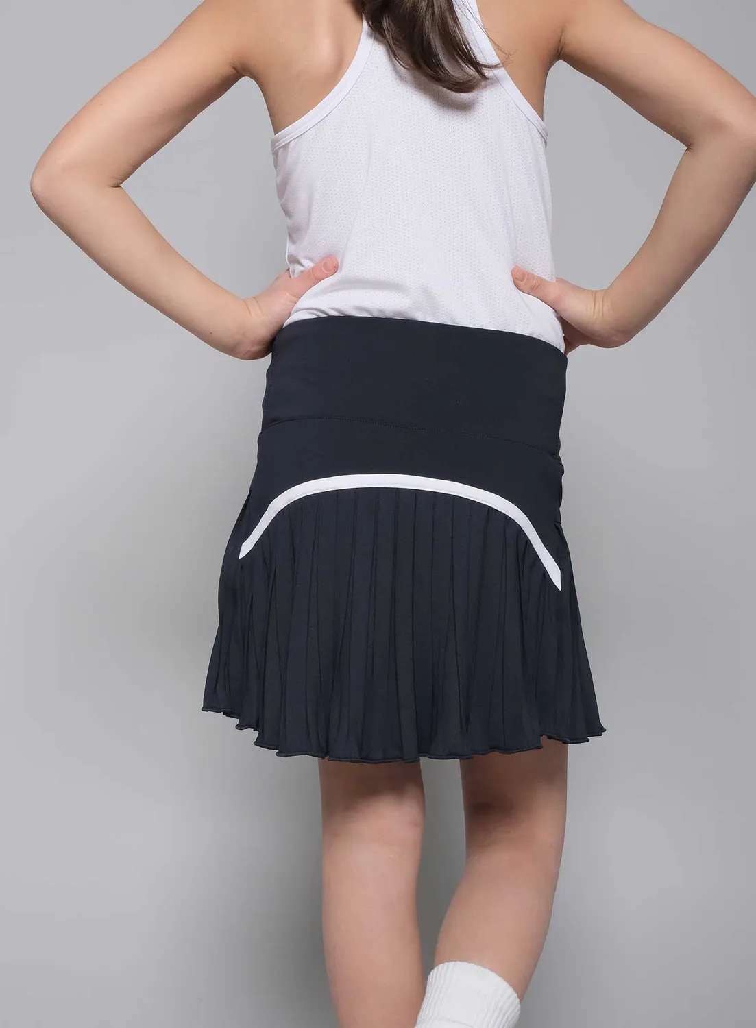 Robin Soderling Match Skirt Tennisrock Mädchen mit Innenhose