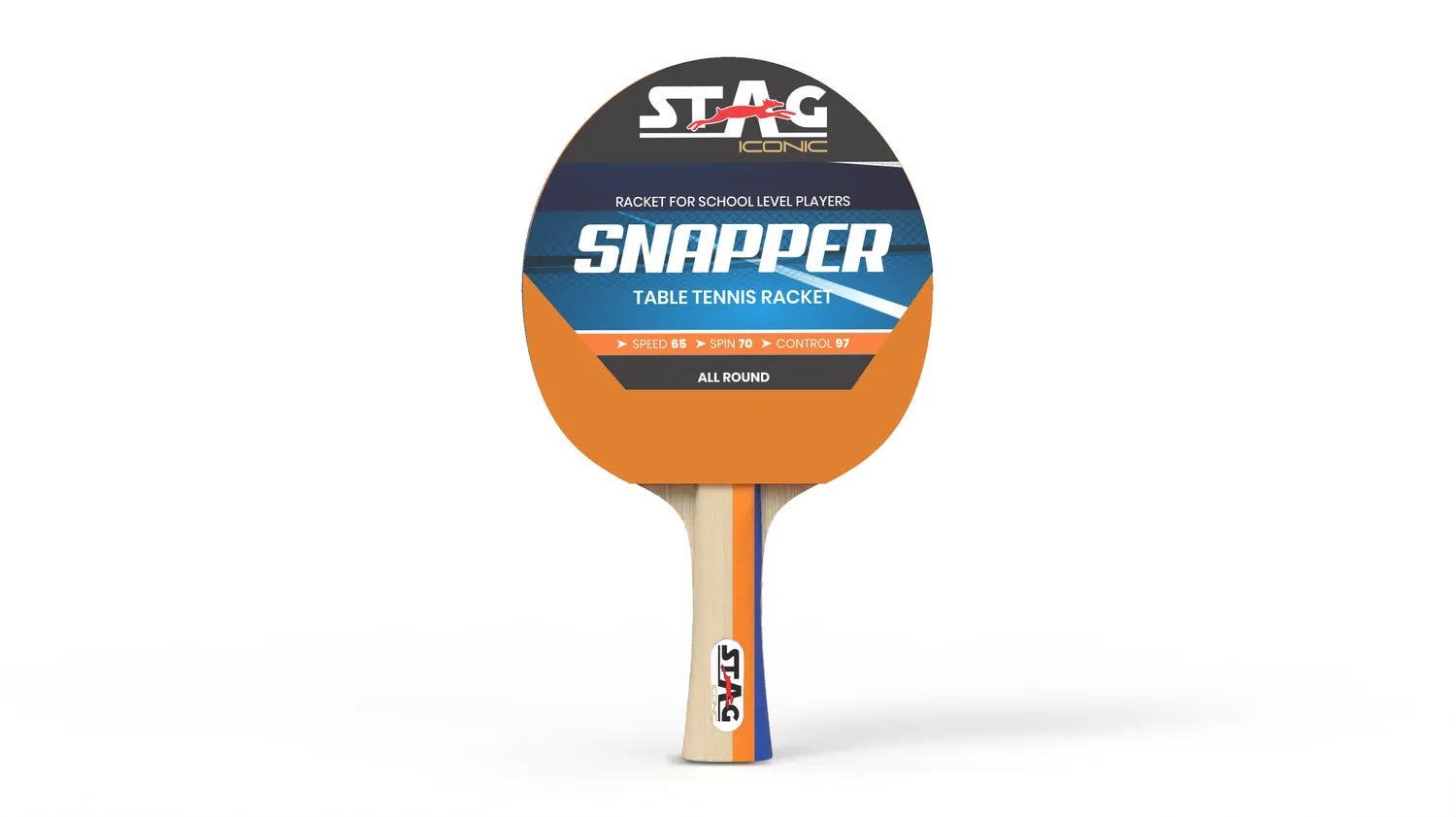 Stag Iconic Snapper Series Tischtennisschläger Kontrolle
