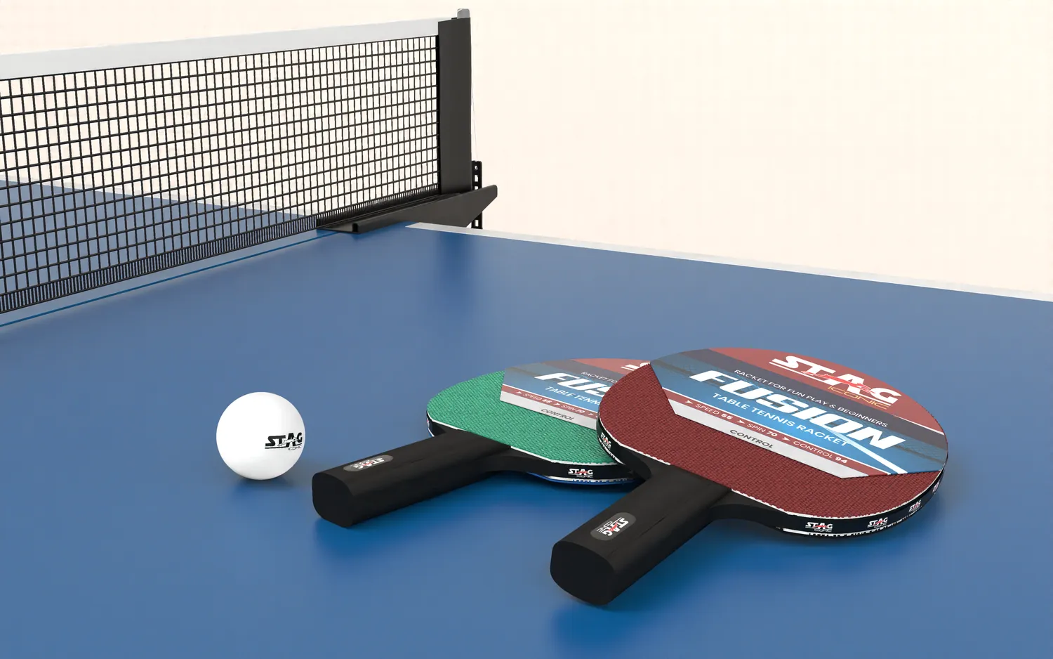 Stag Iconic Fusion Series Tischtennisschläger Kontrolle