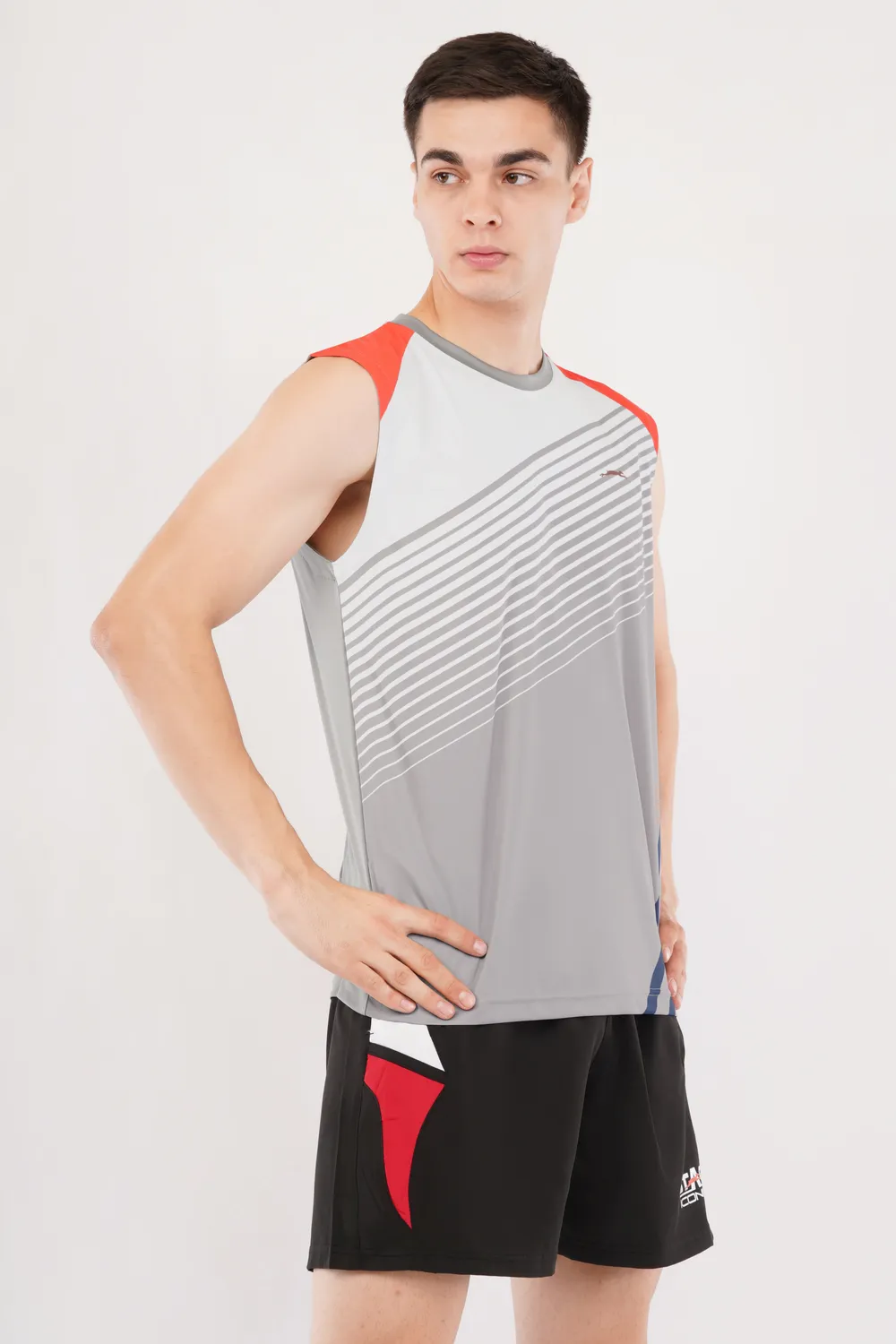 Stag Iconic Cut Sleeve T-Shirt Sportshirt ärmellos atmungsaktiv