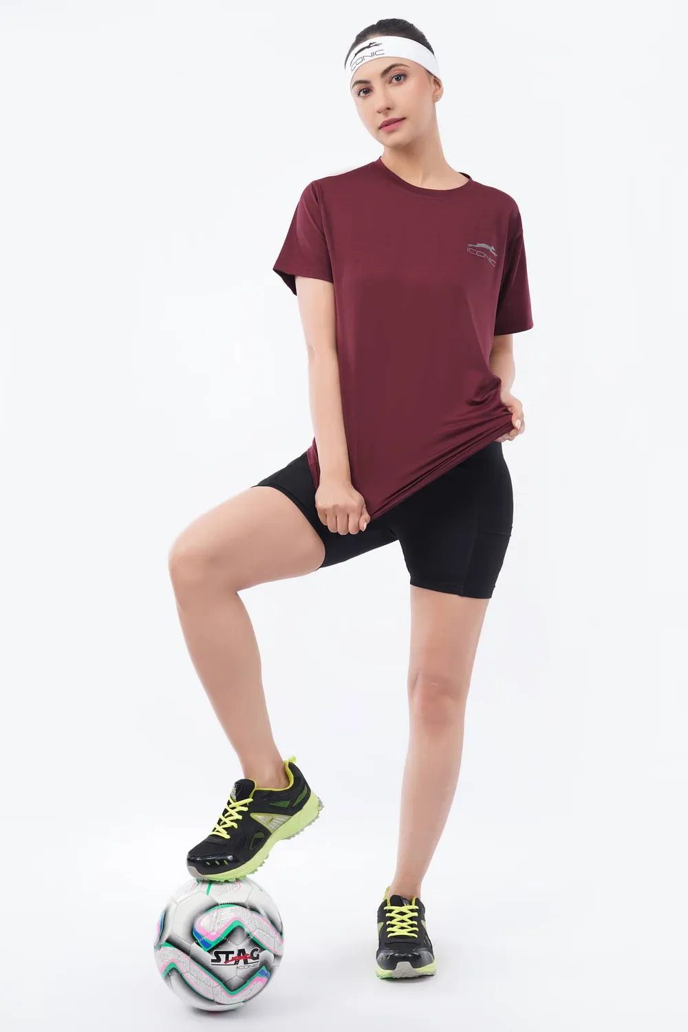 Stag Iconic Performance T-Shirt Damen