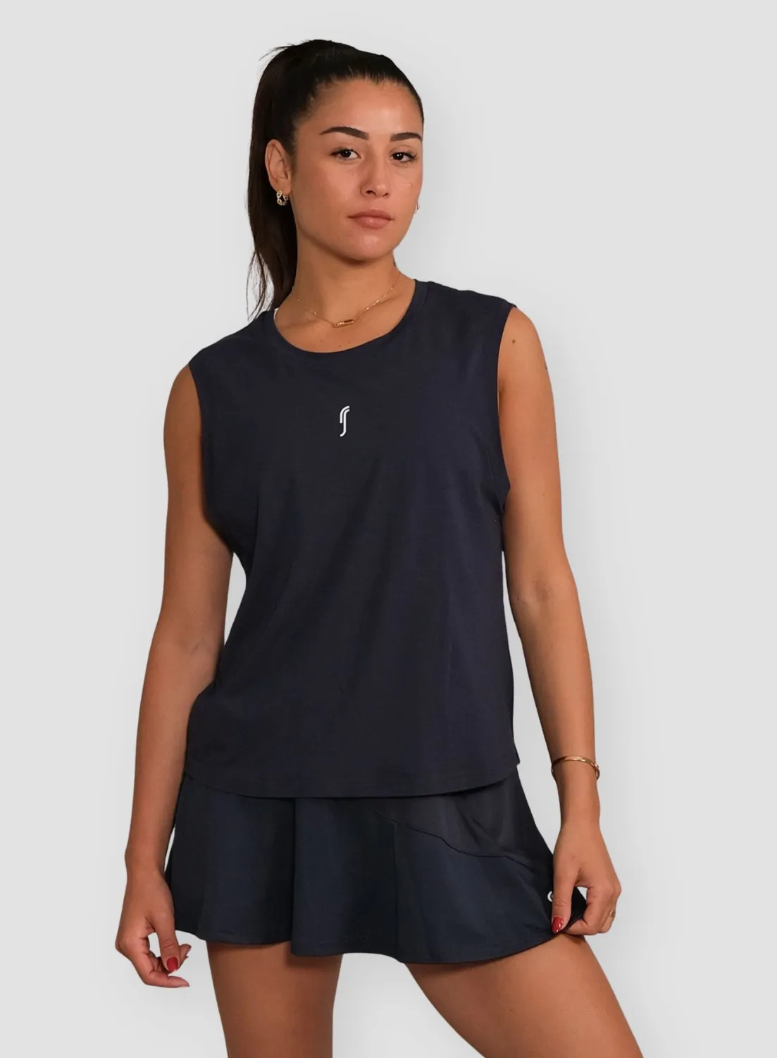 Robin Soderling Women's Paris Relaxed Tank Damen-Top