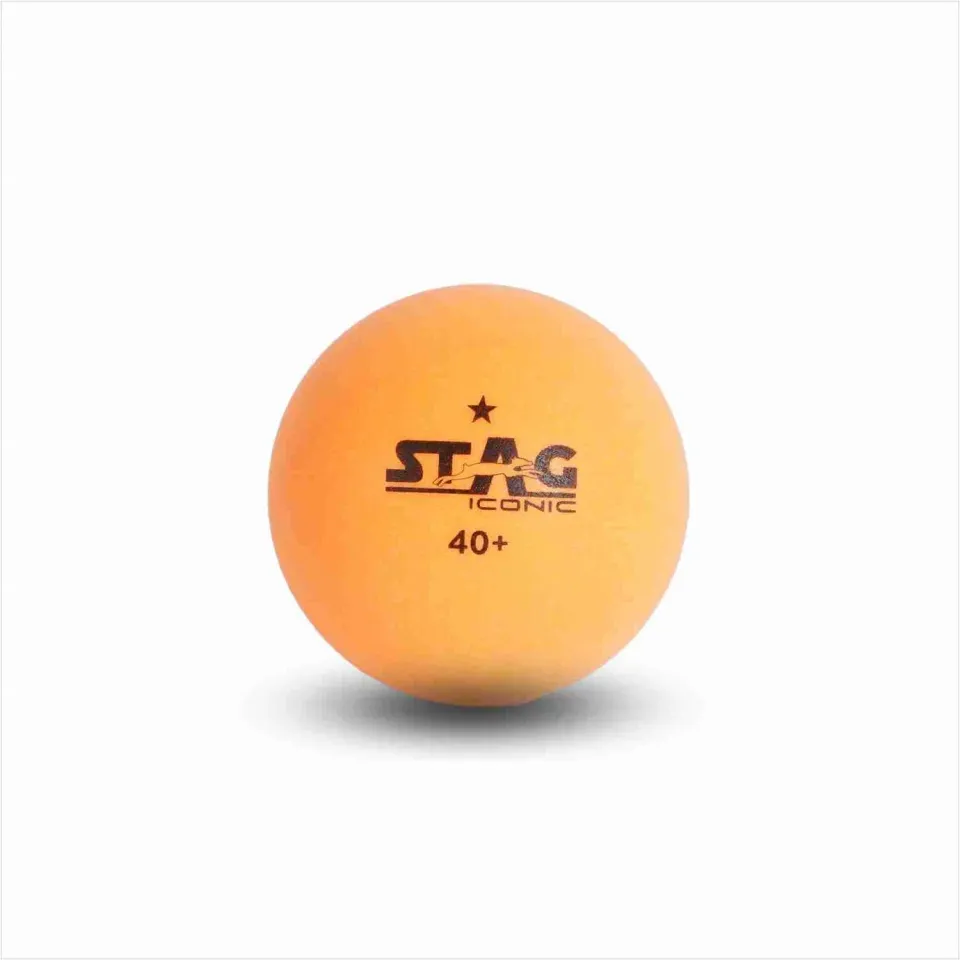Stag Iconic 1 Star Tischtennisbälle 40mm