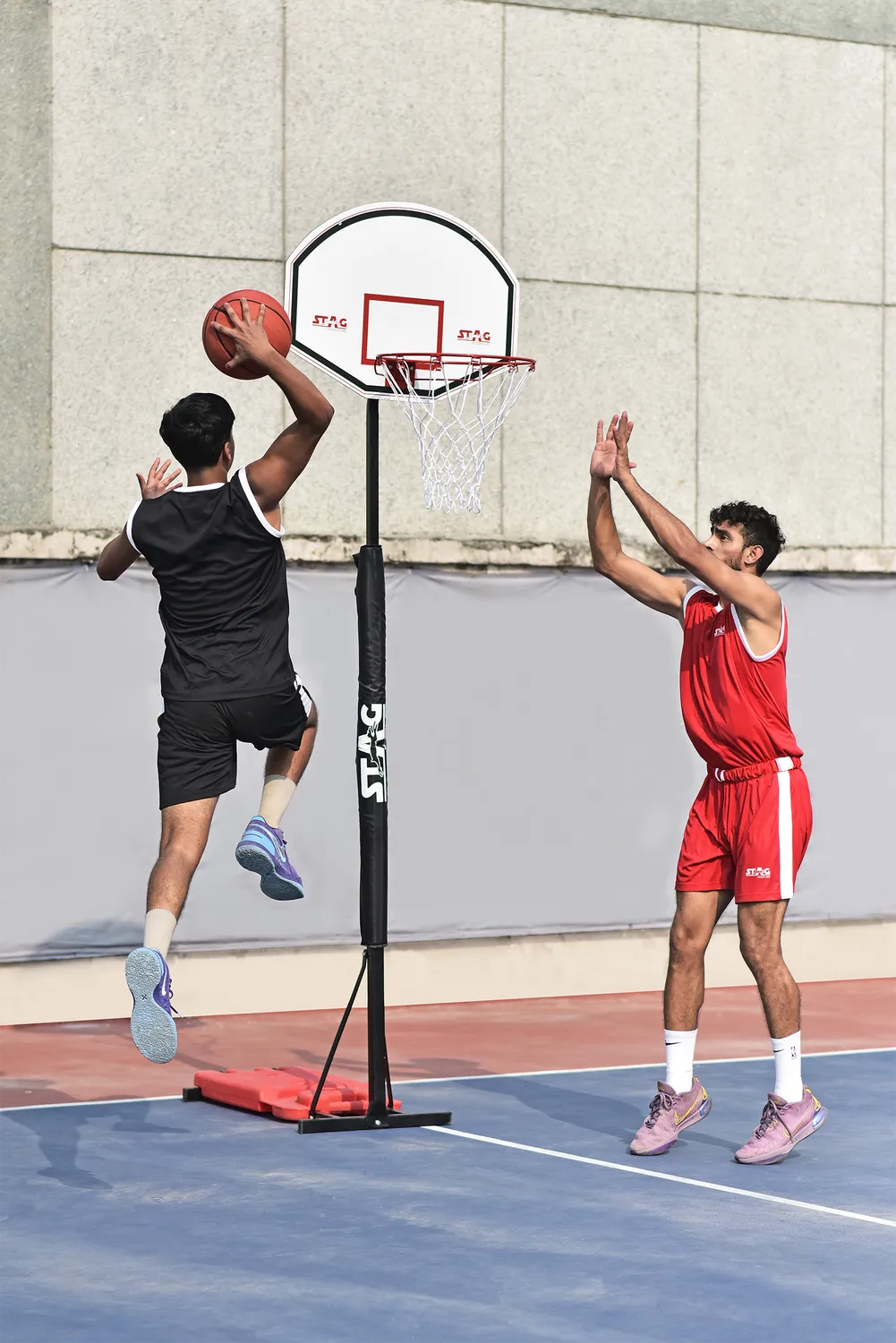 Stag Iconic Swiftshot Dual Basketballkorb höhenverstellbar