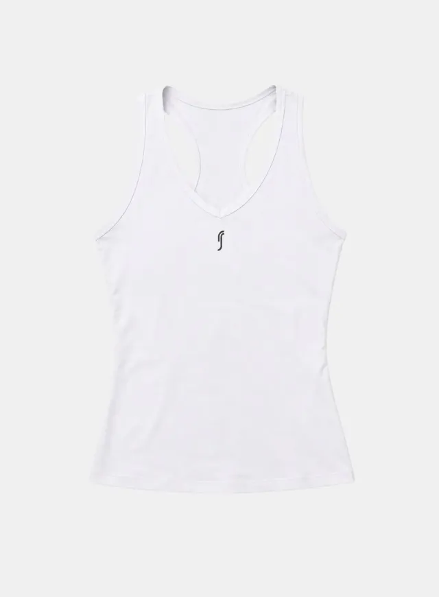 Robin Soderling Court V-neck Top Damen Tanktop V-Ausschnitt