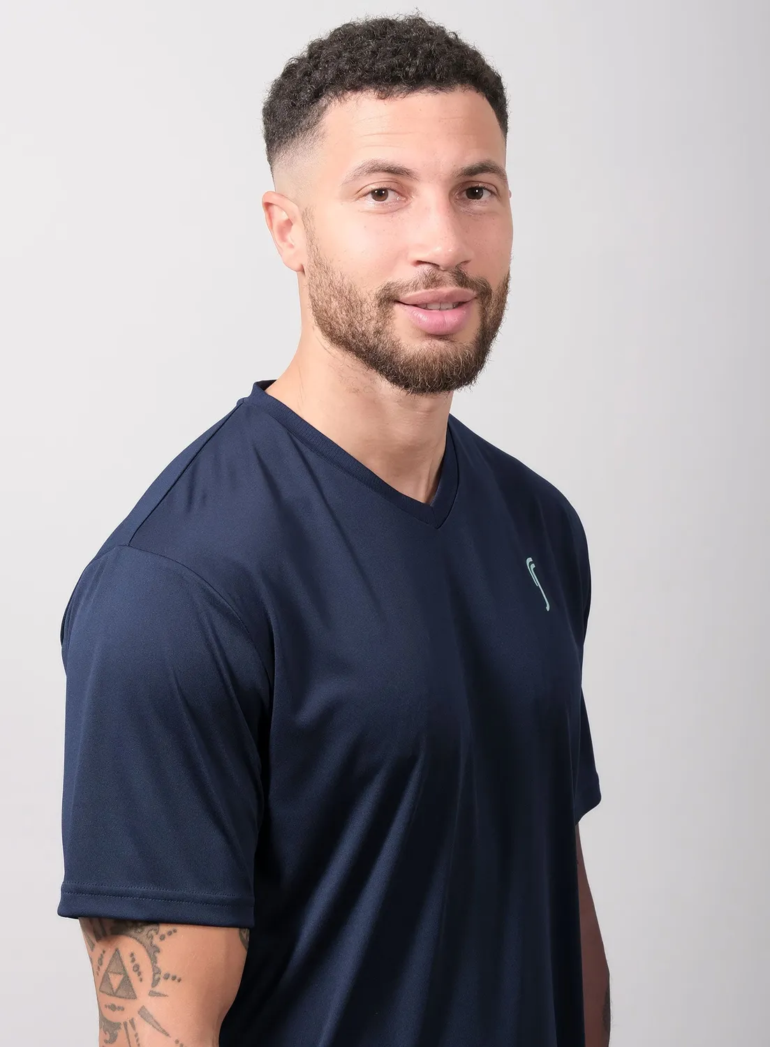 Robin Soderling Performance Tee V-Ausschnitt atmungsaktiv
