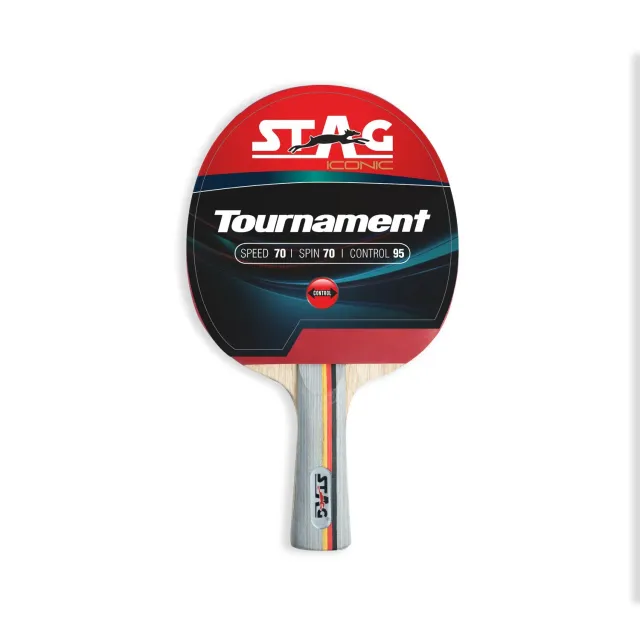 Stag Iconic Tournament Tischtennisschläger Kontrolle