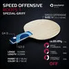 SOULSPIN SPEED OFFENSIVE Tischtennisholz Carbon