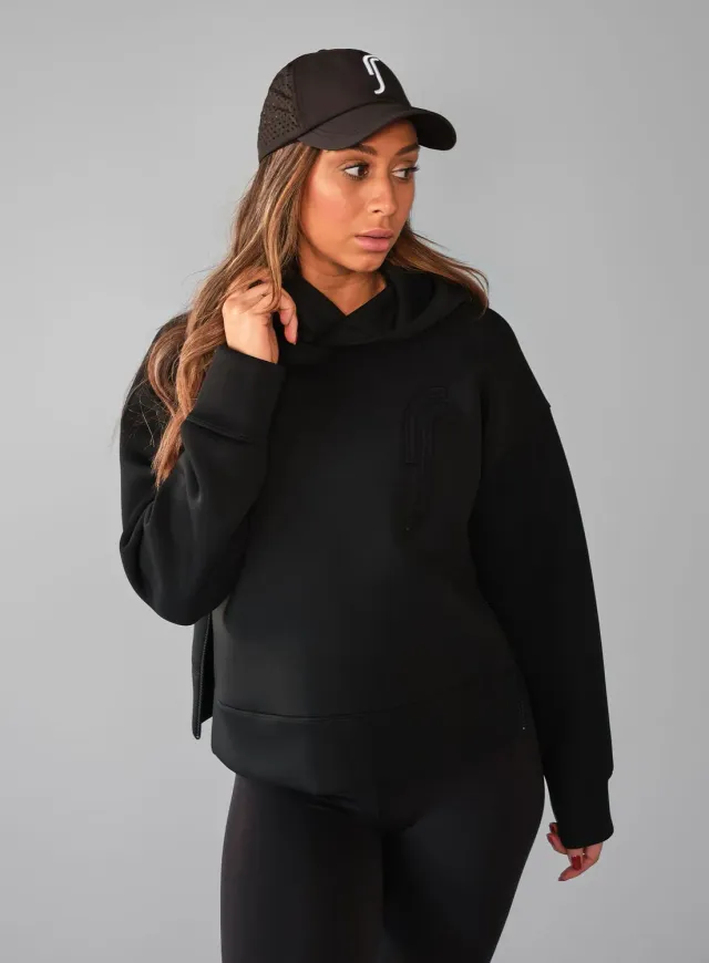 Robin Soderling Women's Scuba Hoodie – Damen-Hoodie aus Stretchstoff