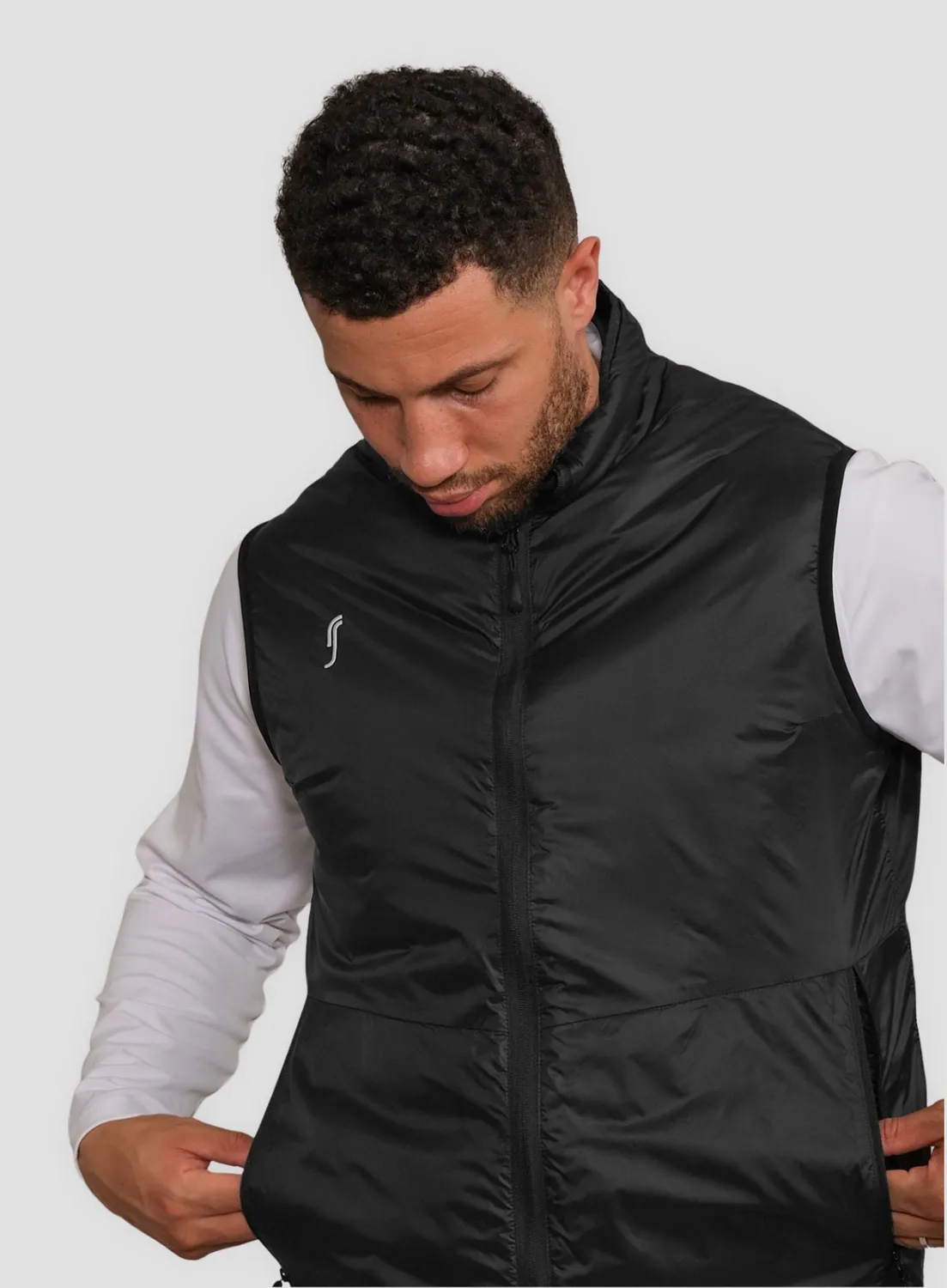 Robin Soderling Team Padded Vest Weste Herren wattiert