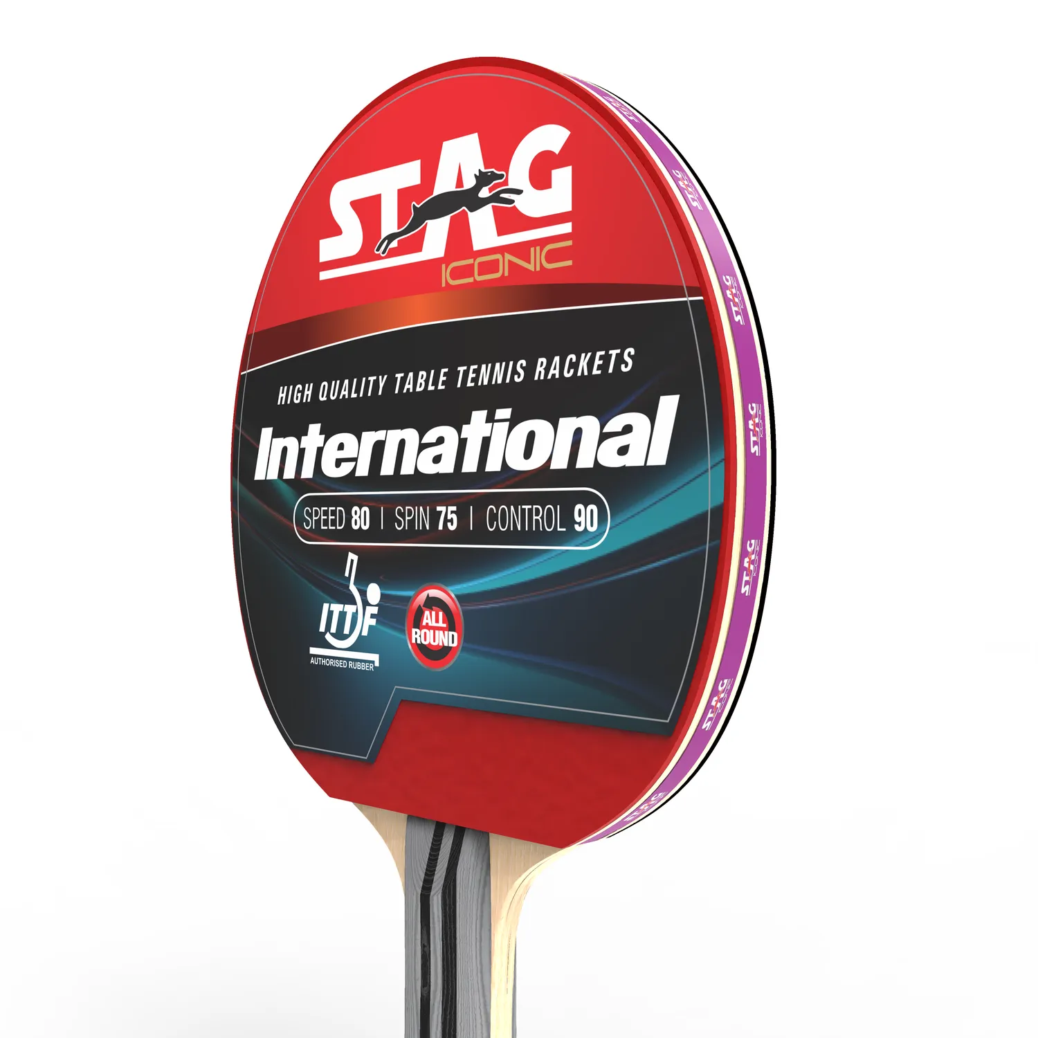Stag Iconic International Tischtennisschläger Wettkampf
