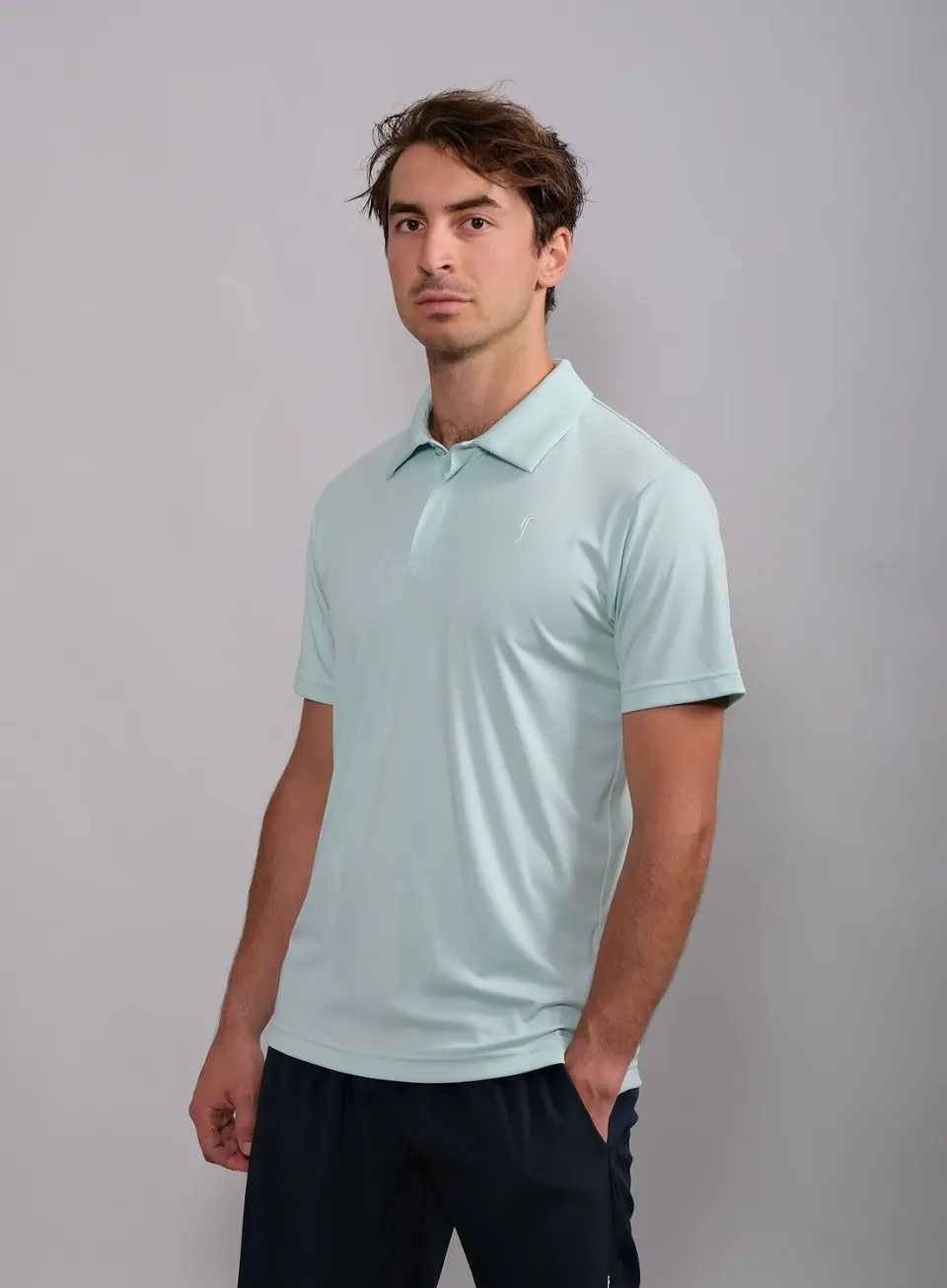 Robin Soderling National Team Polo Herren Poloshirt Kühlend