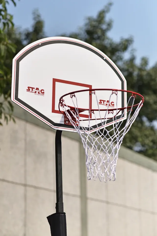 Stag Iconic Swiftshot Basketballkorb höhenverstellbar 5–10 Fuß