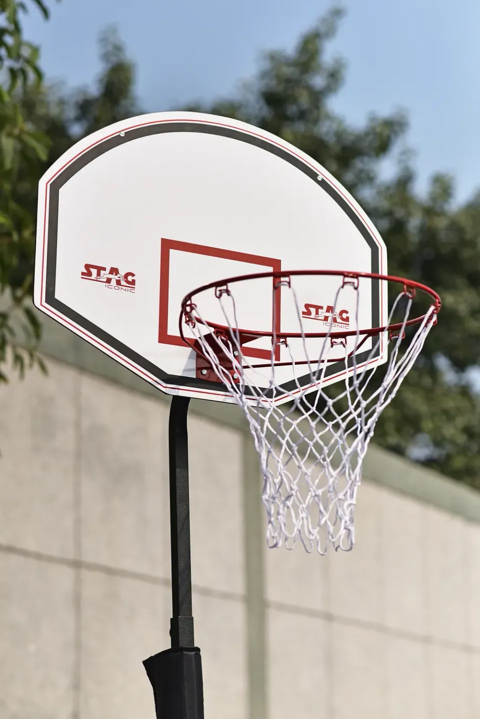 Stag Iconic Swiftshot Basketballkorb höhenverstellbar 5–10 Fuß