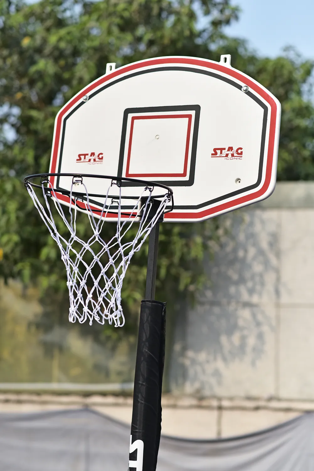 Stag Iconic Swiftshot Dual Basketballkorb höhenverstellbar