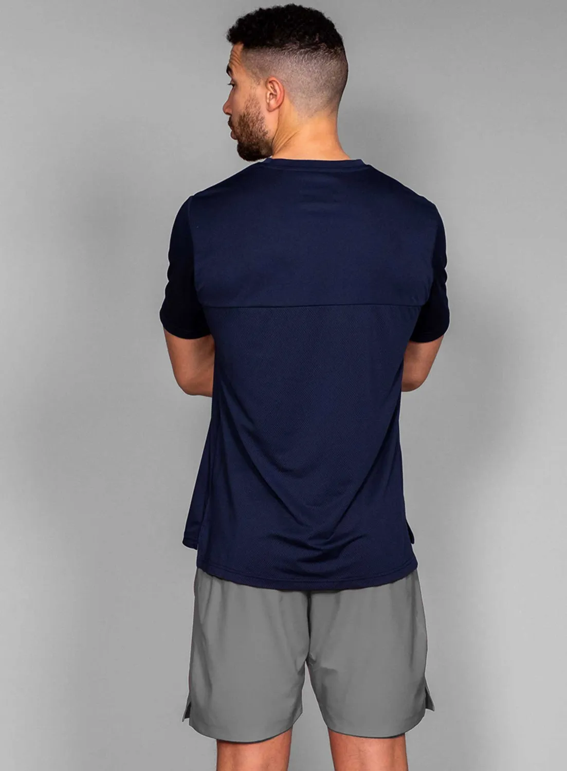 Robin Soderling Performance Tee Herren T-Shirt 2er-Pack Navy