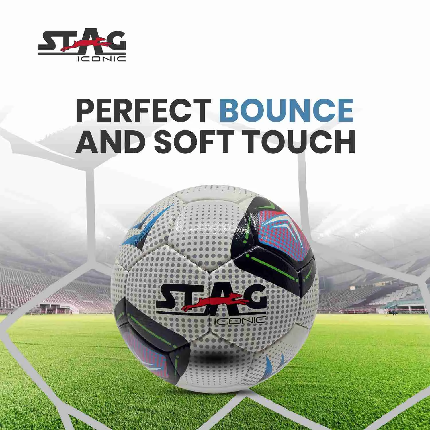 Stag Iconic Reposta Fussball Gr. 5 32 Panels Thermobond