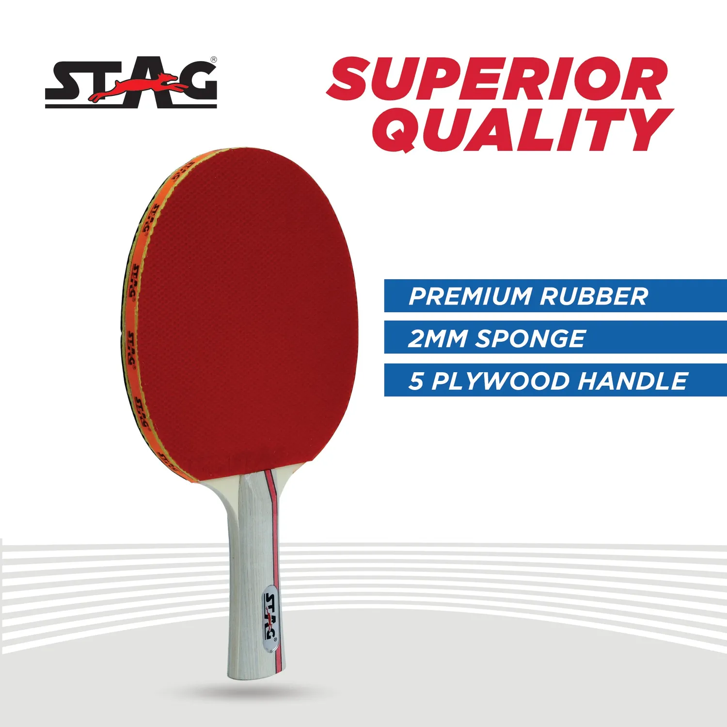 Stag Iconic Official Tischtennisschläger ITTF