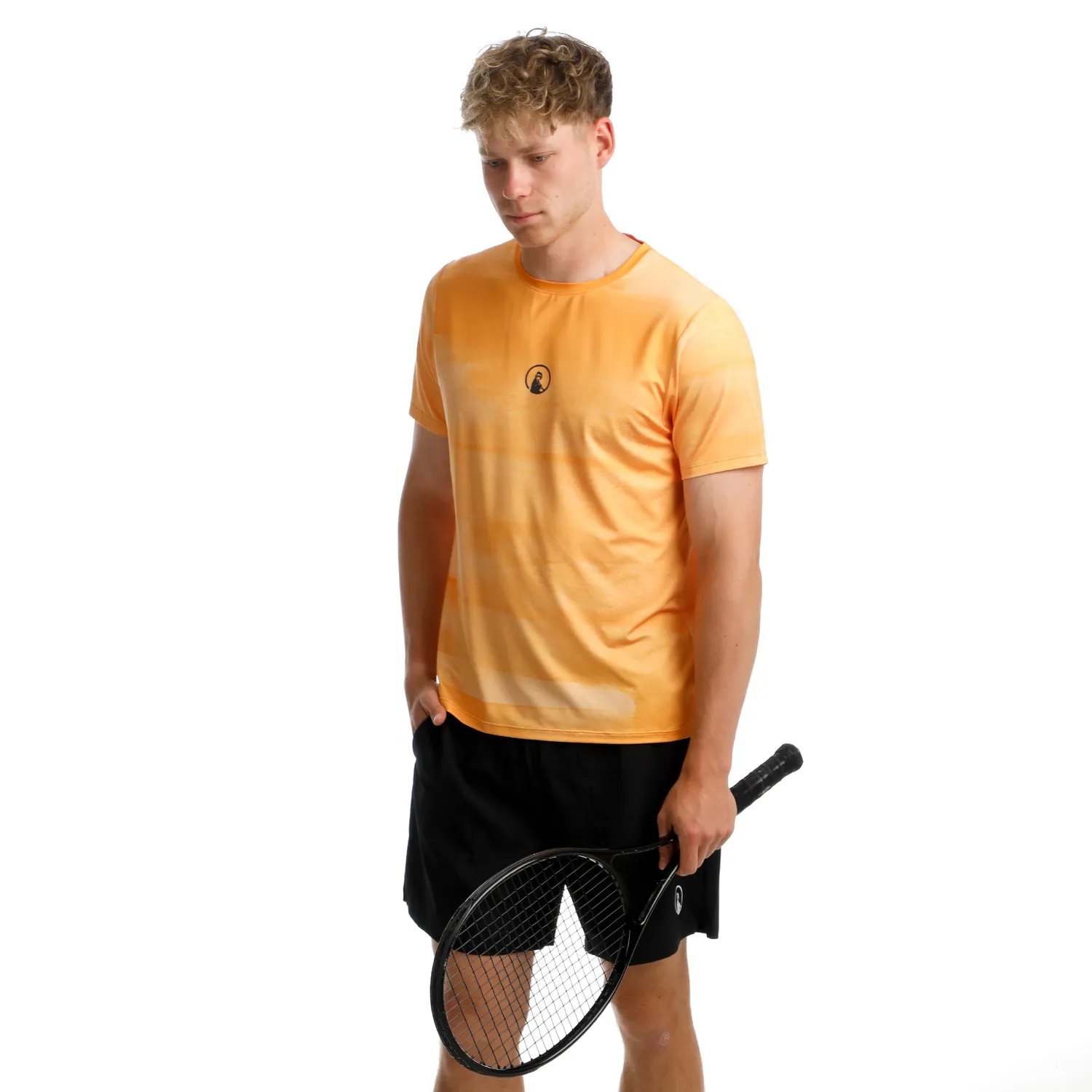 Tennis-Point Receiver Wipe T-Shirt Herren Recycling