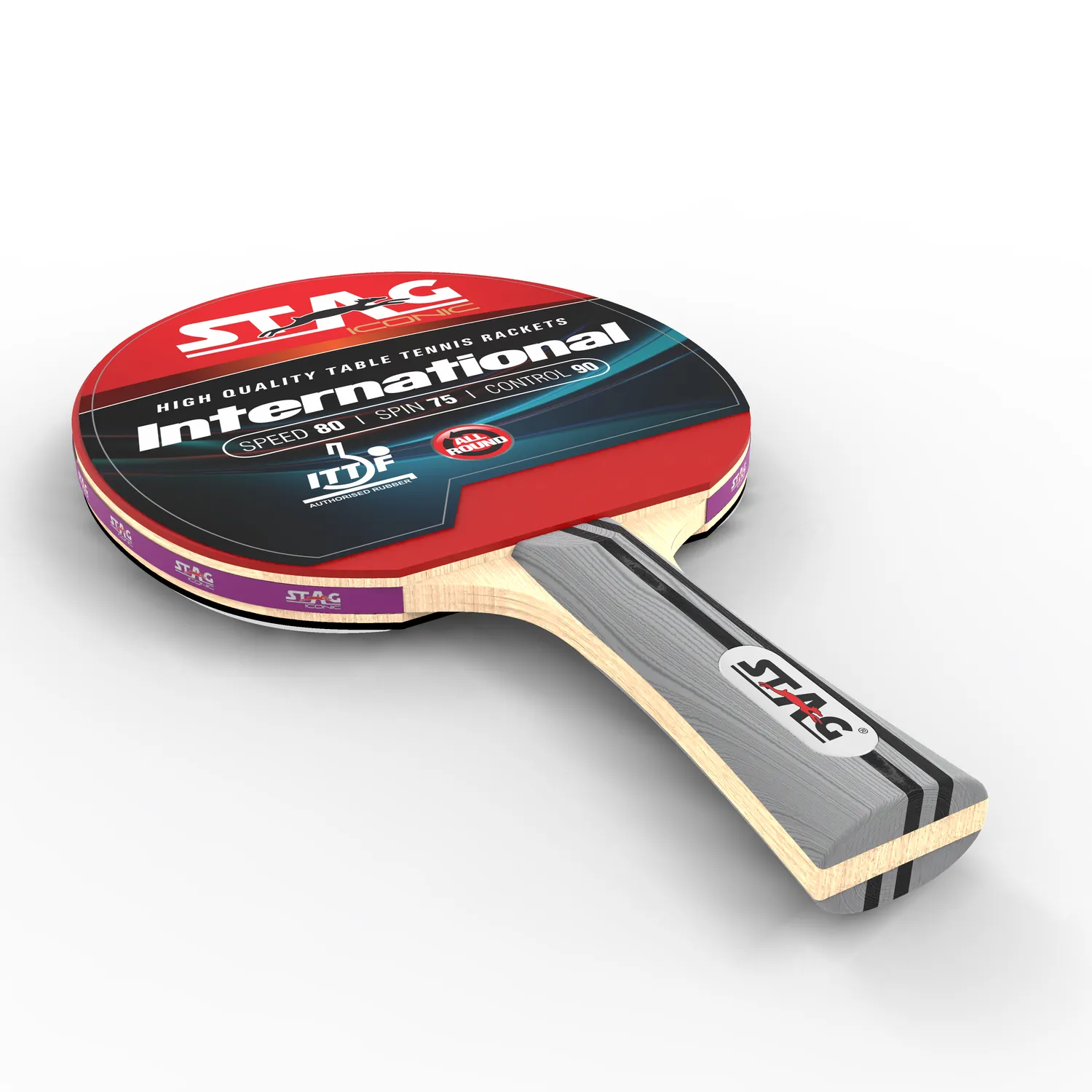 Stag Iconic International Tischtennisschläger Wettkampf