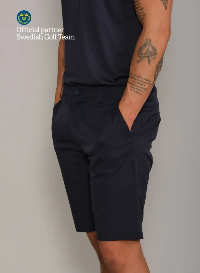 Robin Soderling National Team Golfshorts Herren Navy Stretch