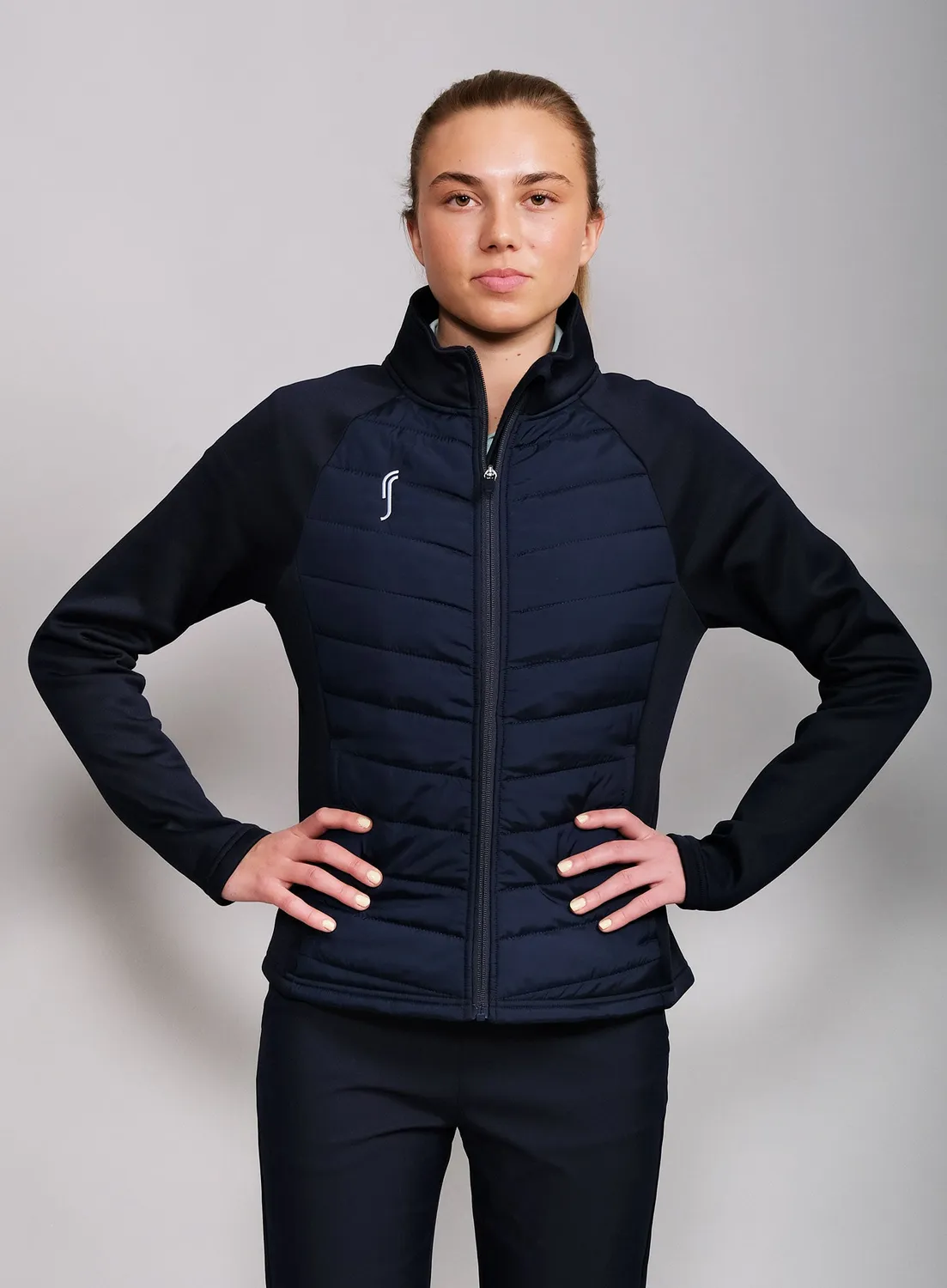 Robin Soderling National Team Padded Hybridjacke Damen wattiert