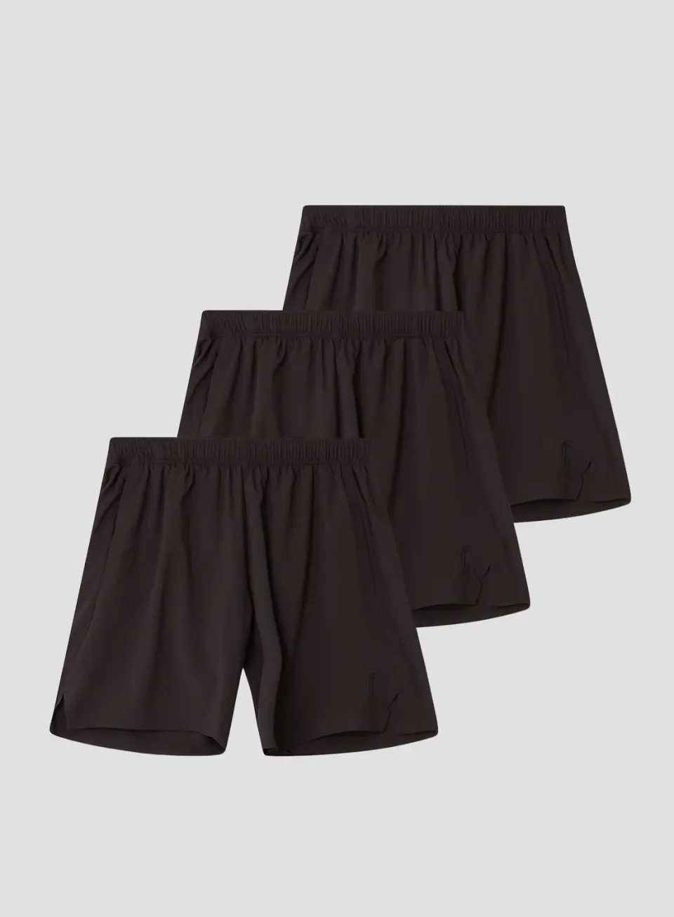Robin Soderling Performance Shorts Tennisshorts 3er schwarz Balltaschen
