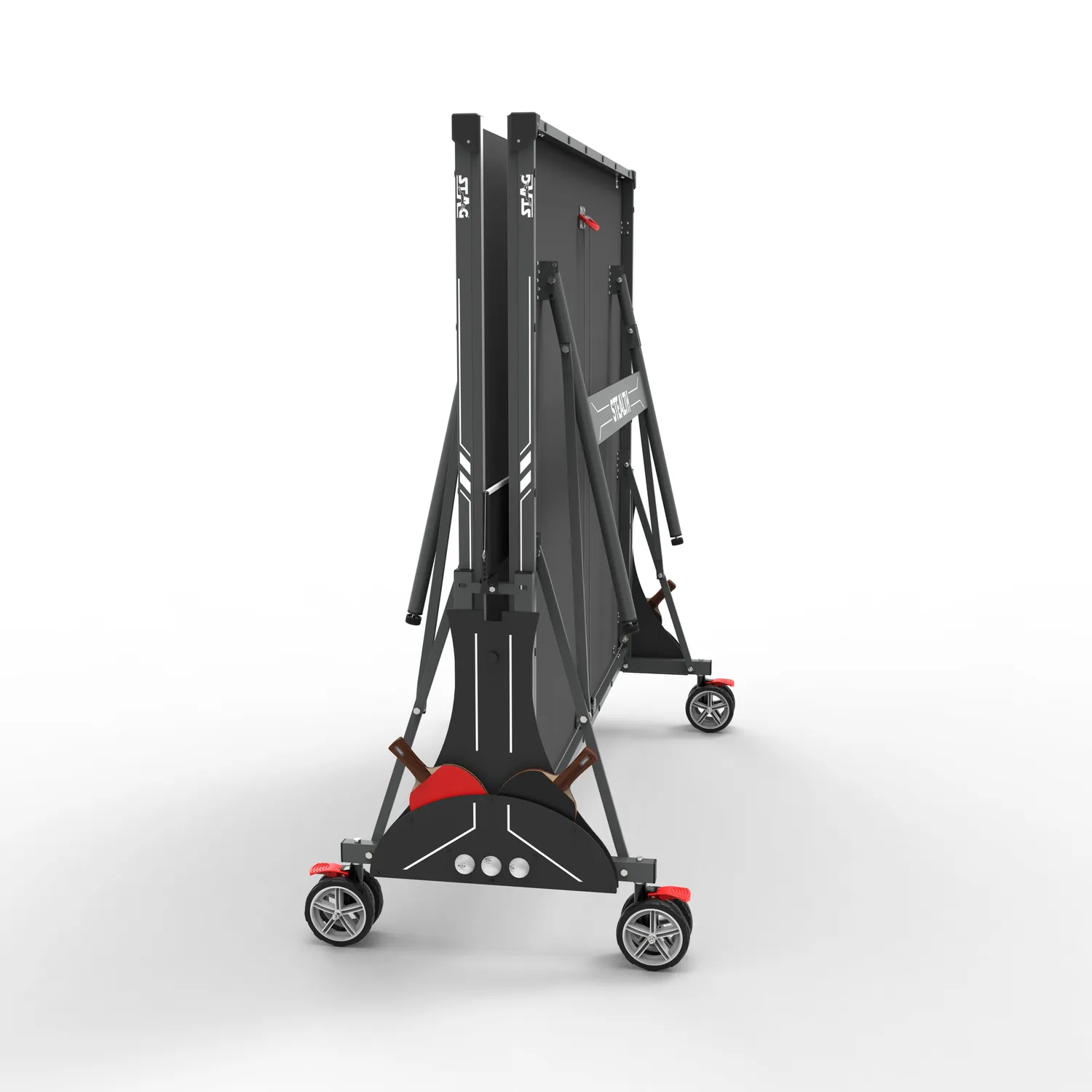 Stag Iconic Stealth Tischtennistisch klappbar schwarz