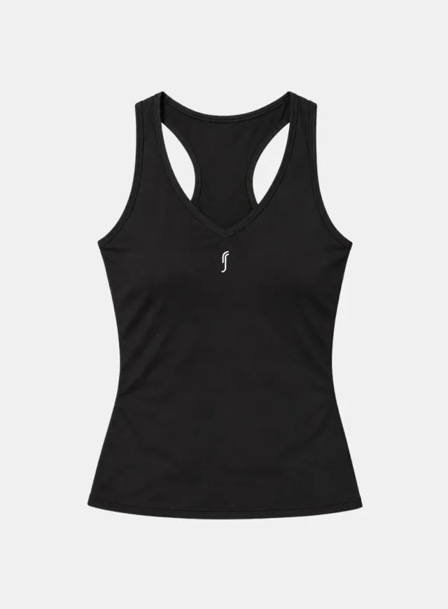 Robin Soderling Court Women's Court V-neck Top – Sporttop mit V-Ausschnitt