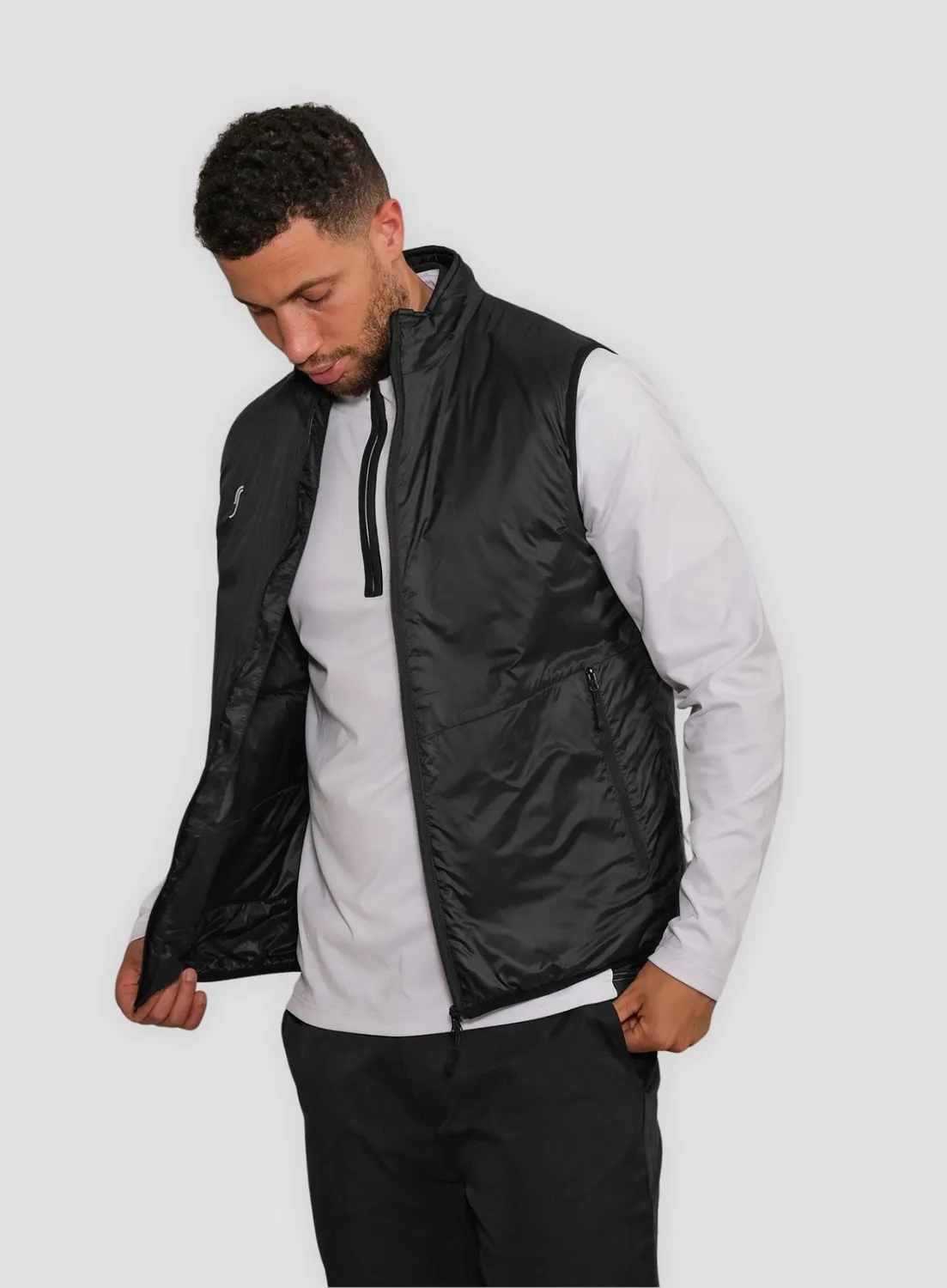 Robin Soderling Team Padded Vest Weste Herren wattiert
