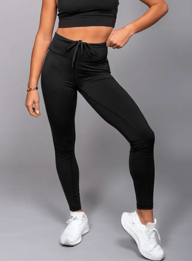 Robin Soderling Performance Damen-Tights reflektierend