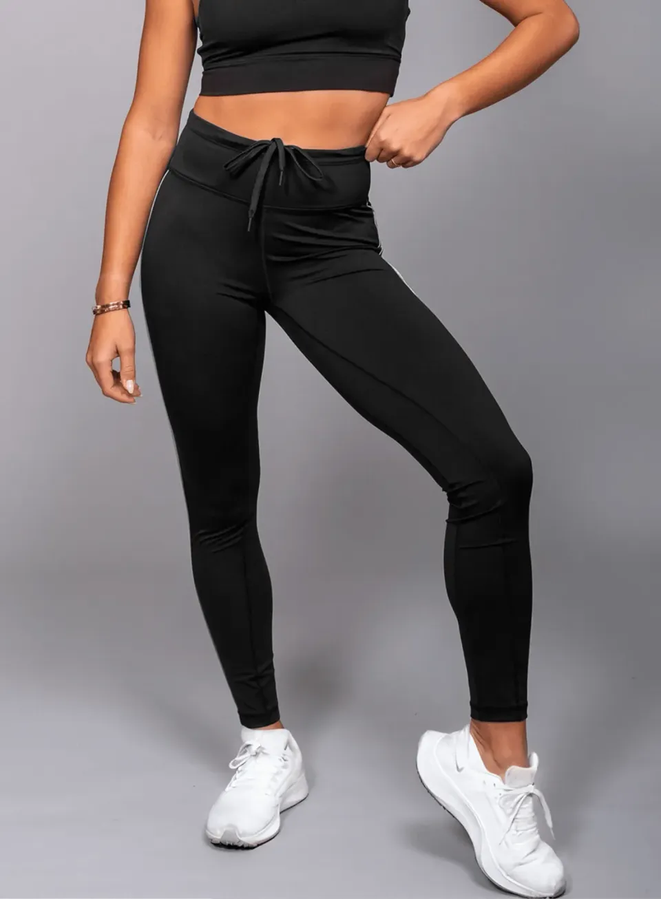 Robin Soderling Performance Damen-Tights reflektierend