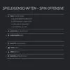 SOULSPIN SPIN OFFENSIVE Tischtennisholz für Spin