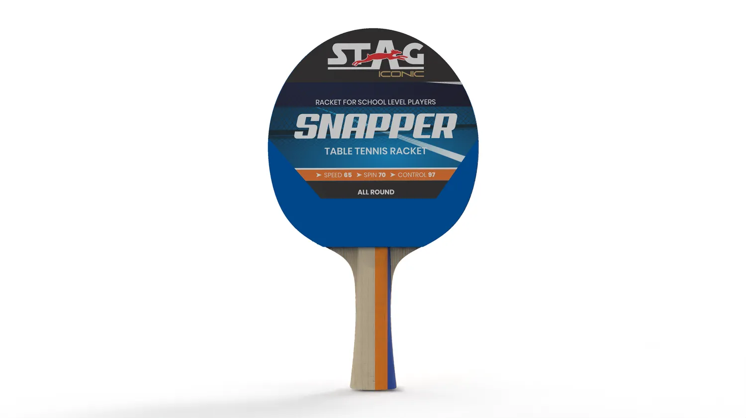 Stag Iconic Snapper Series Tischtennisschläger Kontrolle