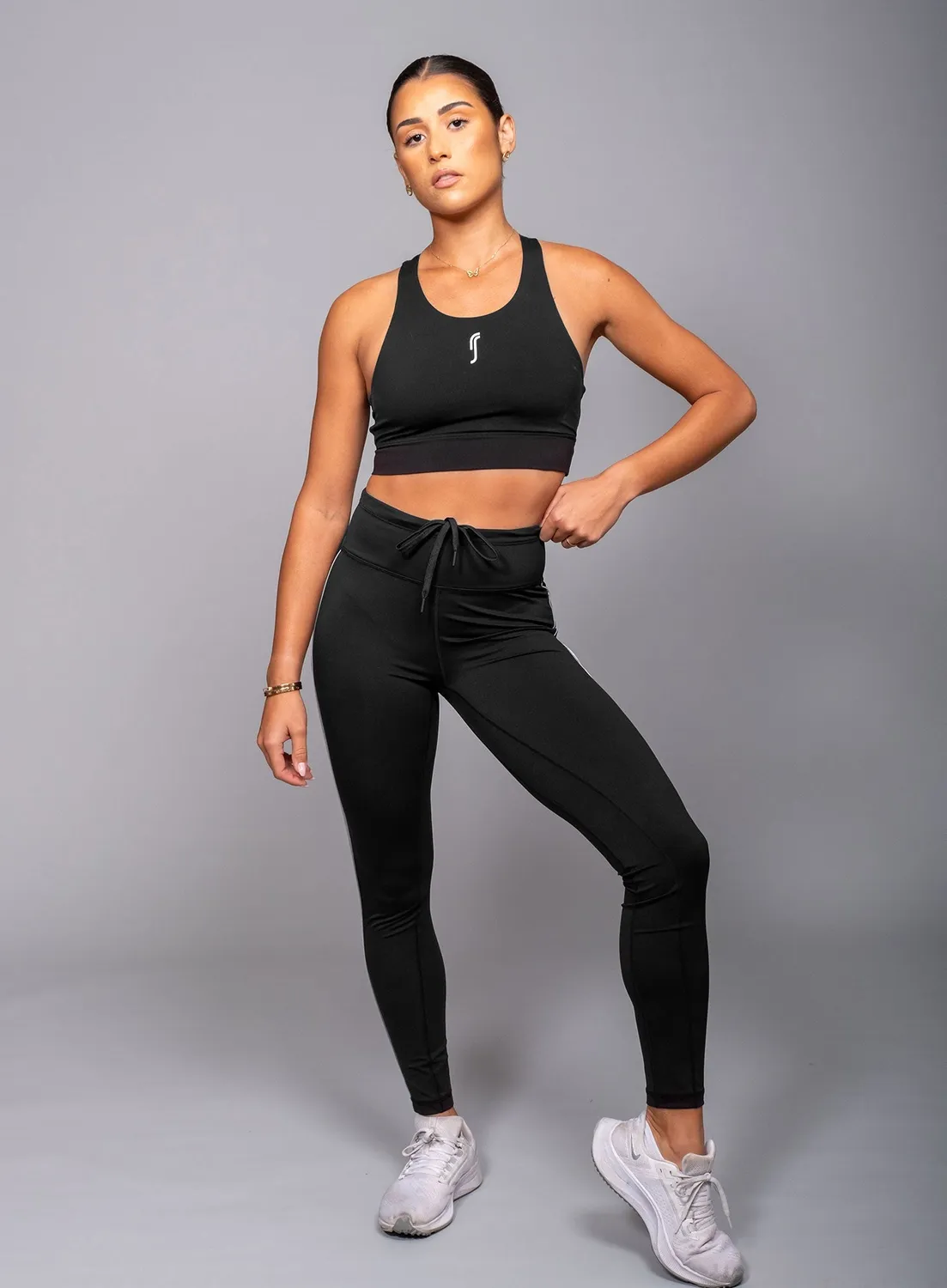 Robin Soderling Performance Damen-Tights reflektierend