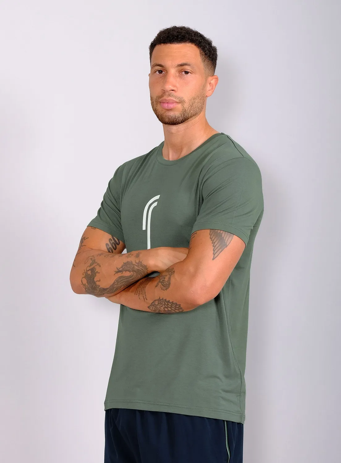 Robin Soderling Paris Classic Modal T-Shirt Herren schweißableitend