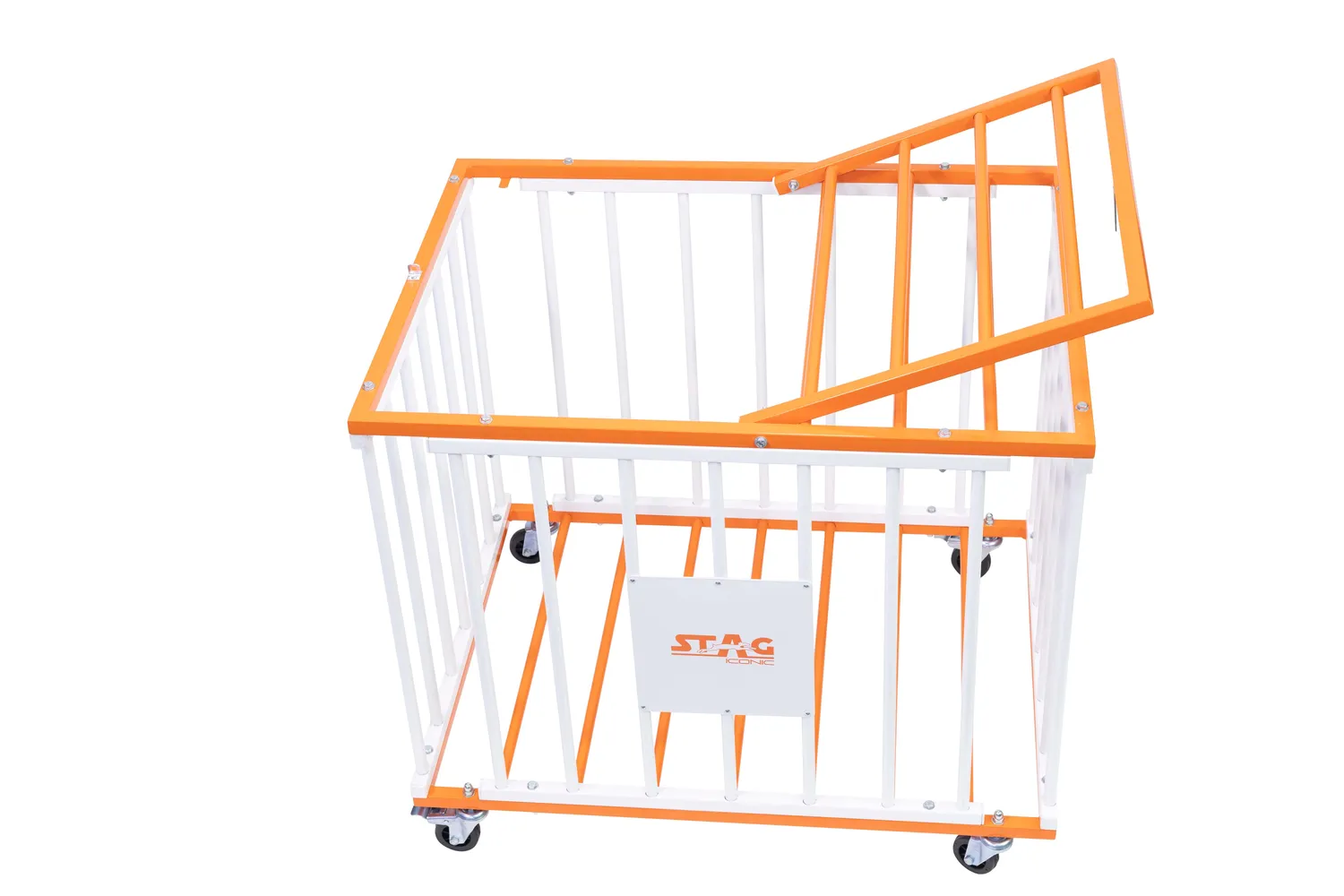 Stag Iconic Ballwagen Ballkorb Stahl für 36 Bälle robust