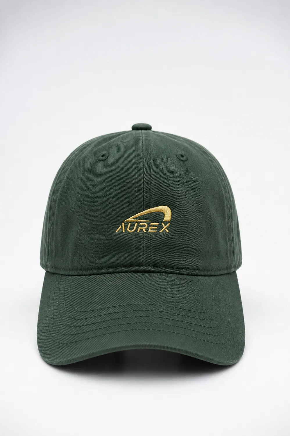 Aurex Softshell Cap Unisex Cap Gold-Logo