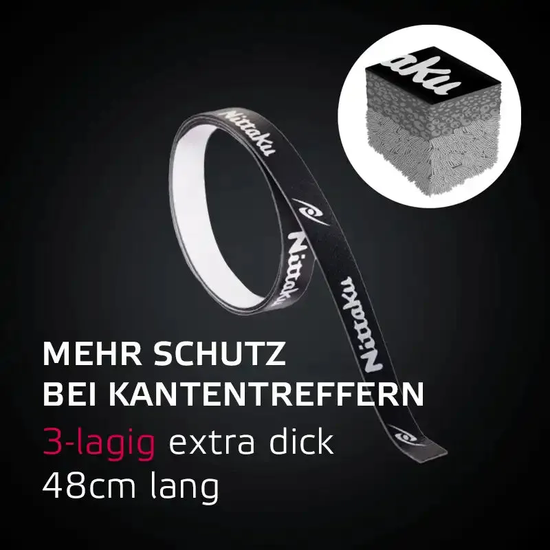 SOULSPIN Super Shock Guard Kantenband 48 cm, extra dick gepolstert