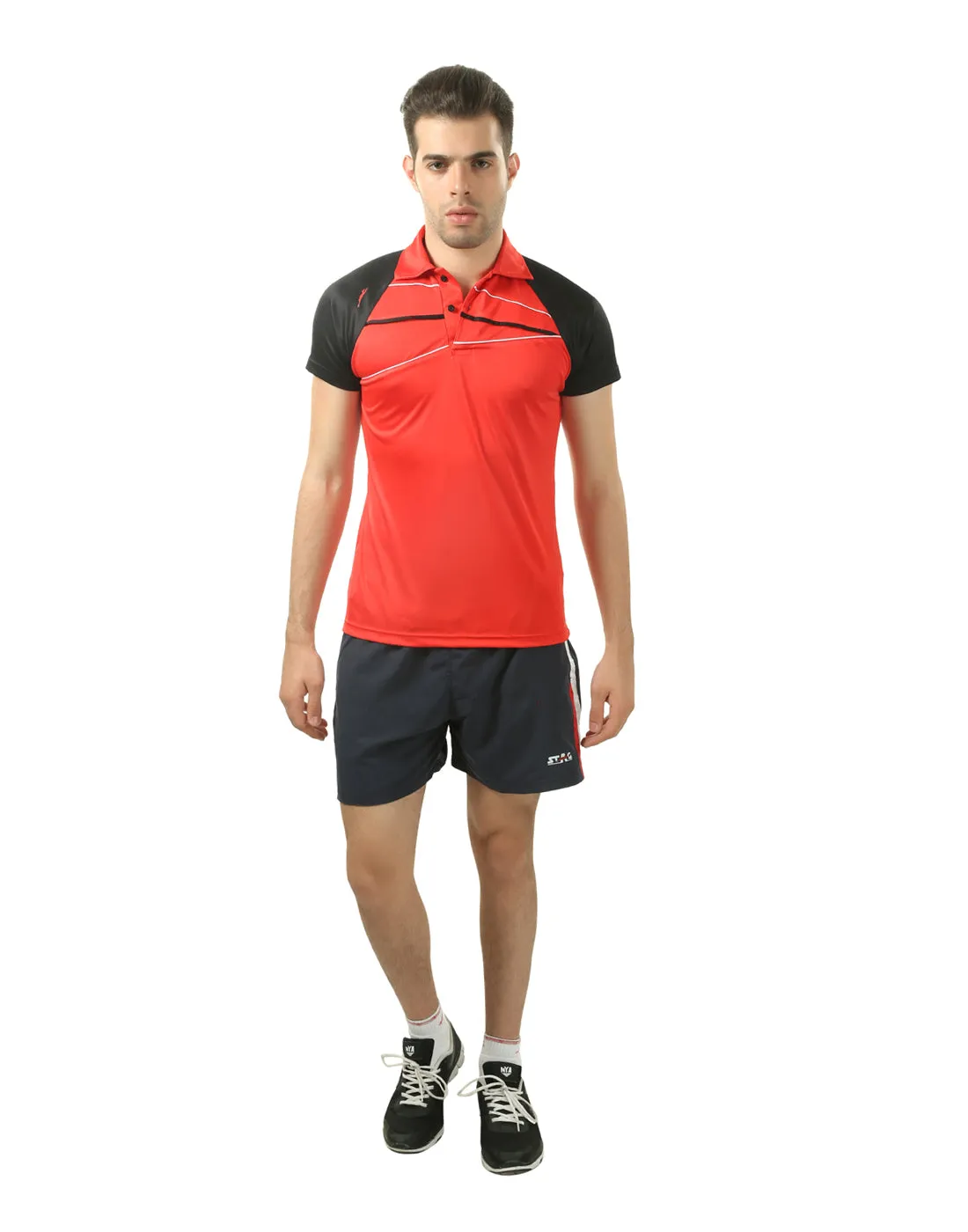 Stag Repeat Sport-Polo Herren atmungsaktiv