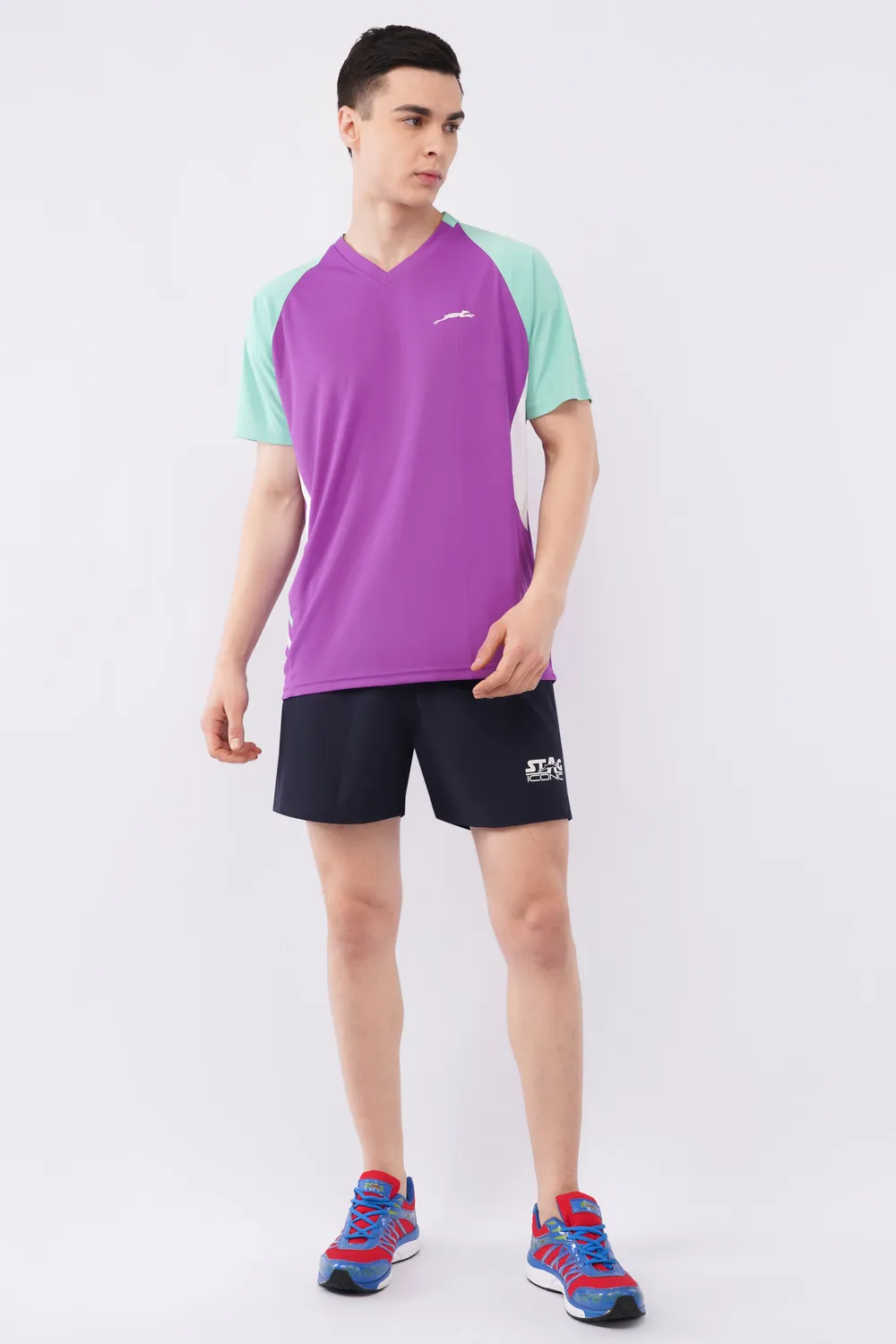 Stag Iconic V-Neck Sportshirt Polyester