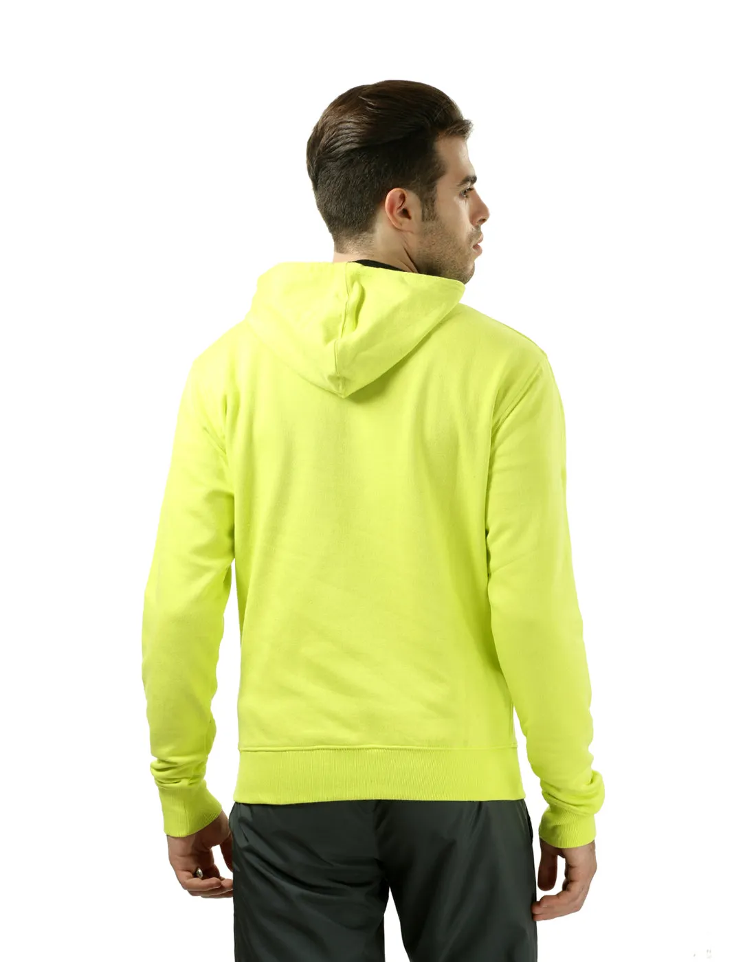 Stag Iconic SS-SH4 Hoodie Neongrün Kängurutasche