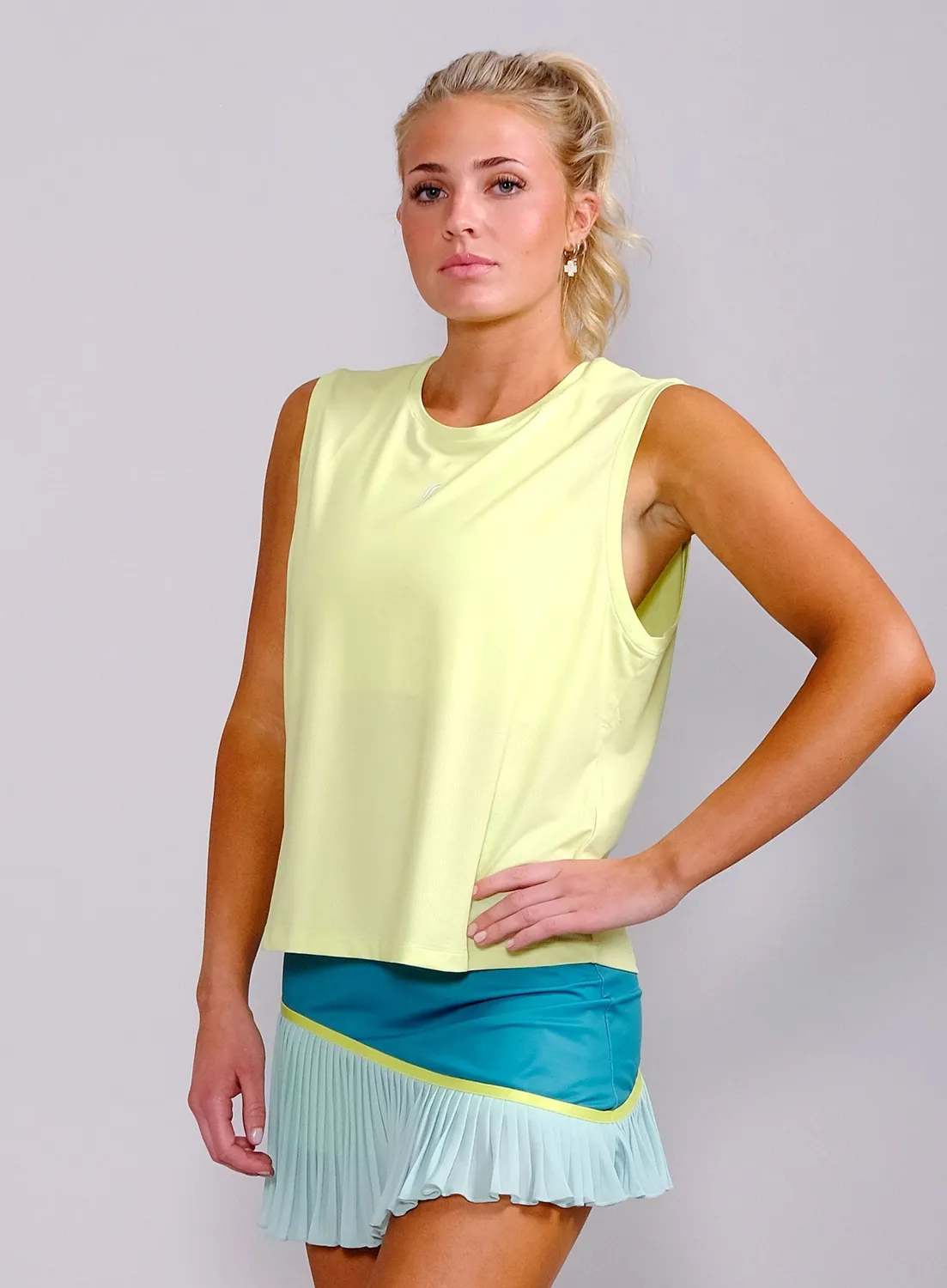 Robin Soderling Women's Relaxed Tank Mesh Damen-Tanktop