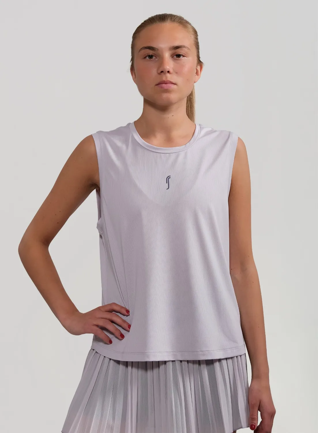 Robin Soderling Paris Damen Tank Top Mesh lockere Passform
