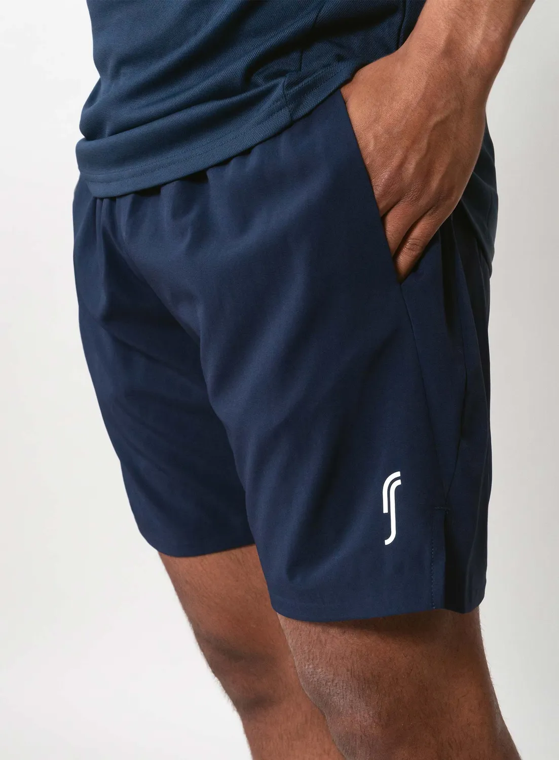 Robin Soderling Performance Herren Shorts 2er-Pack Navy