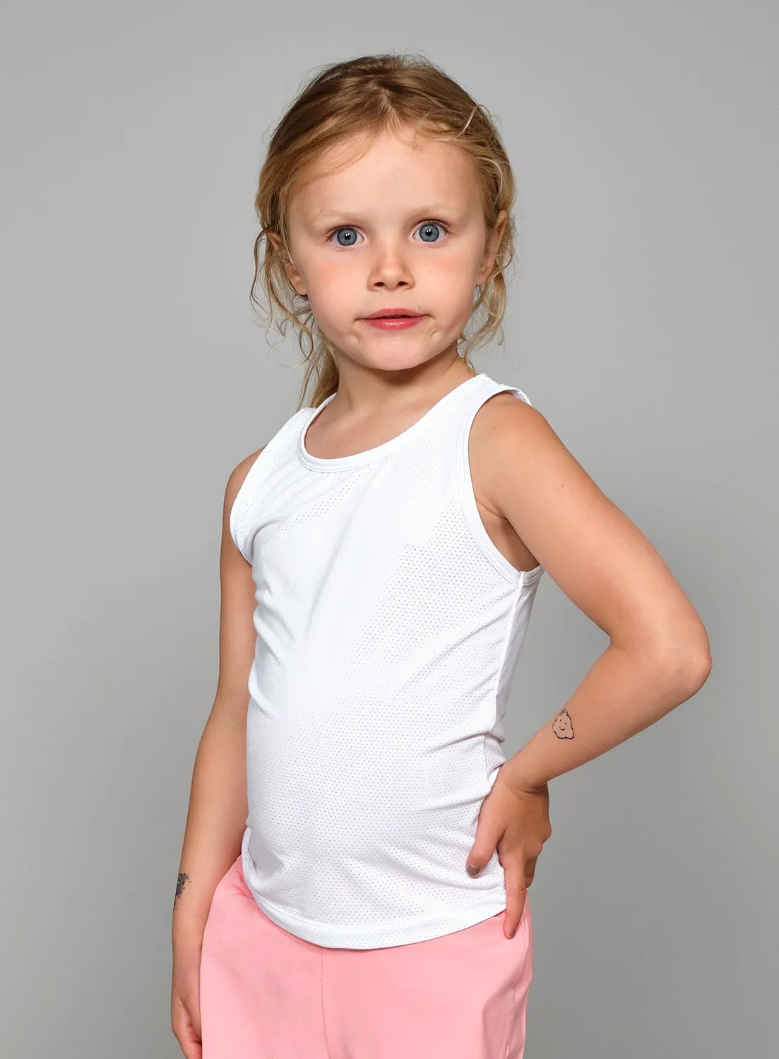 Robin Soderling Mesh Tank Tanktop Mädchen atmungsaktiv