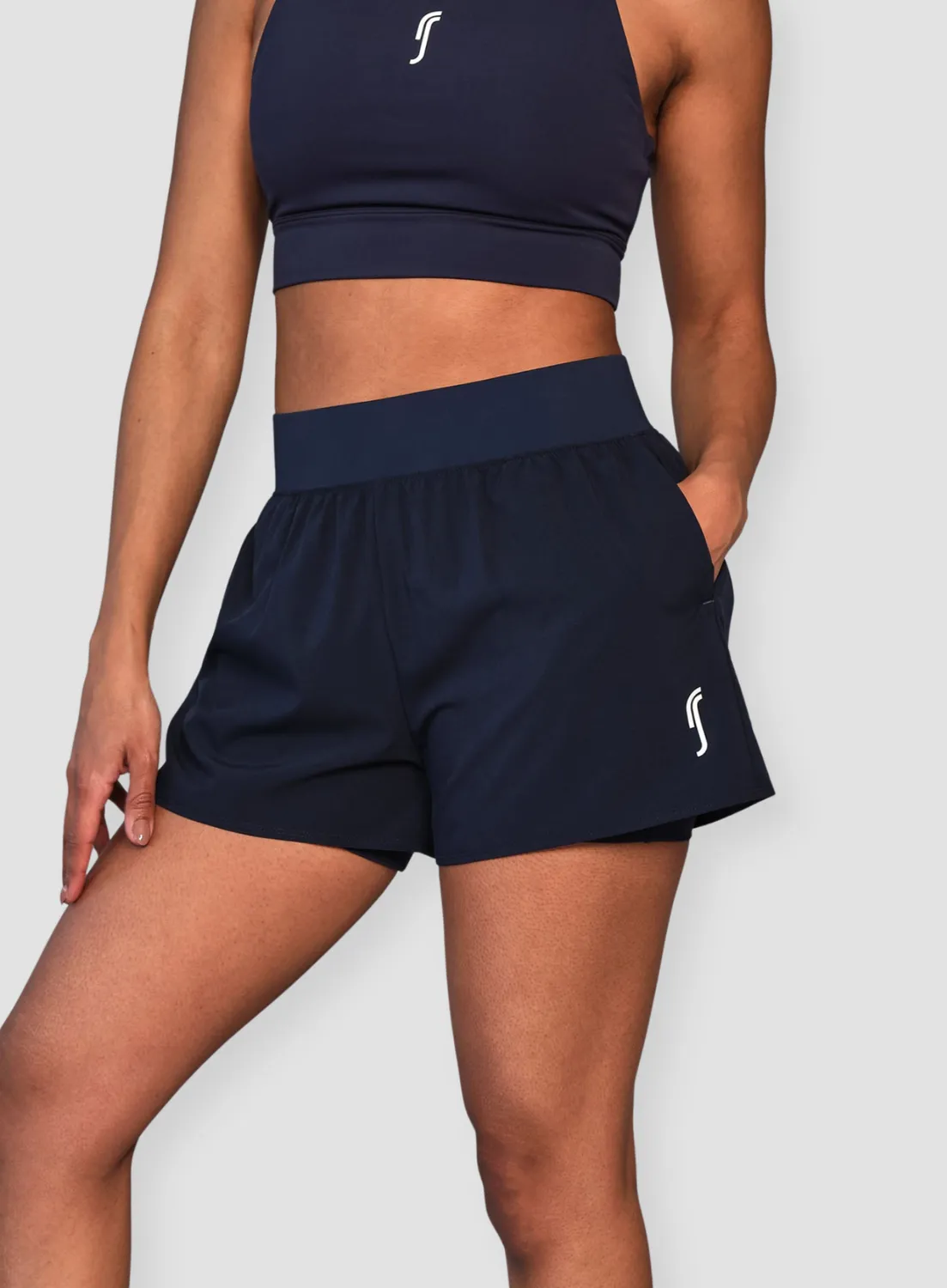 Robin Soderling Performance Court 2-in-1 Shorts Damen Balltaschen